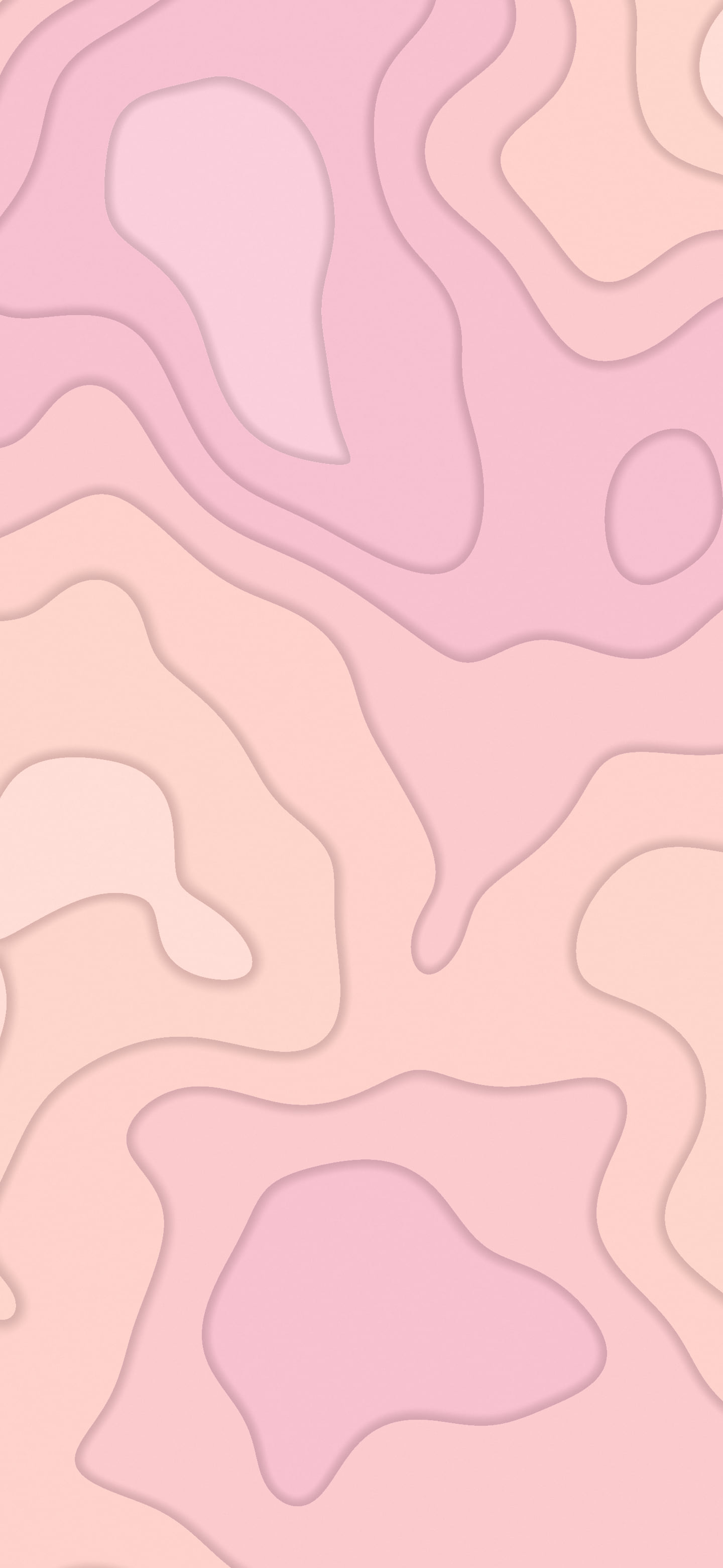 Light Pink Layered Topographic wallpaper for iPhone and Android