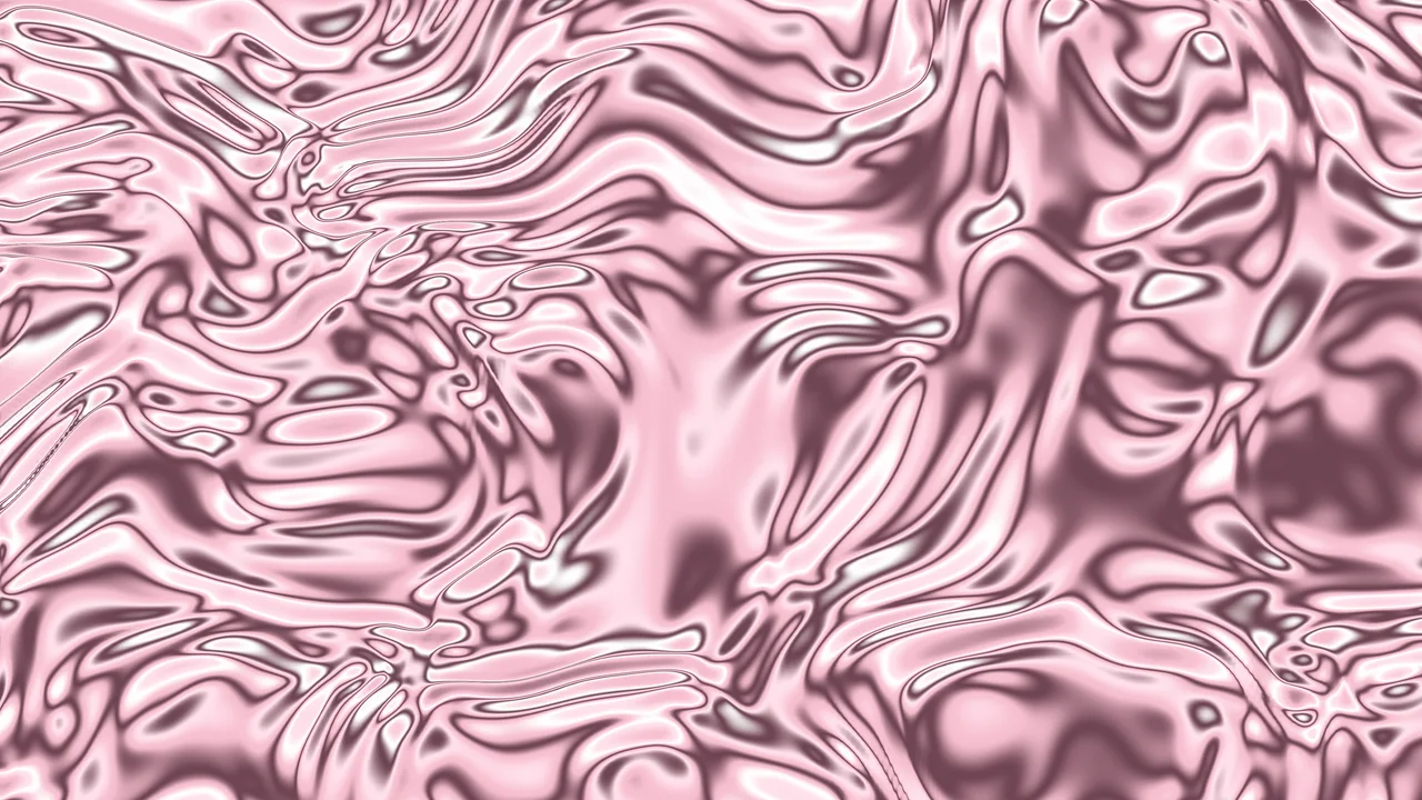Light Pink Liquid Chrome desktop wallpaper in 4K
