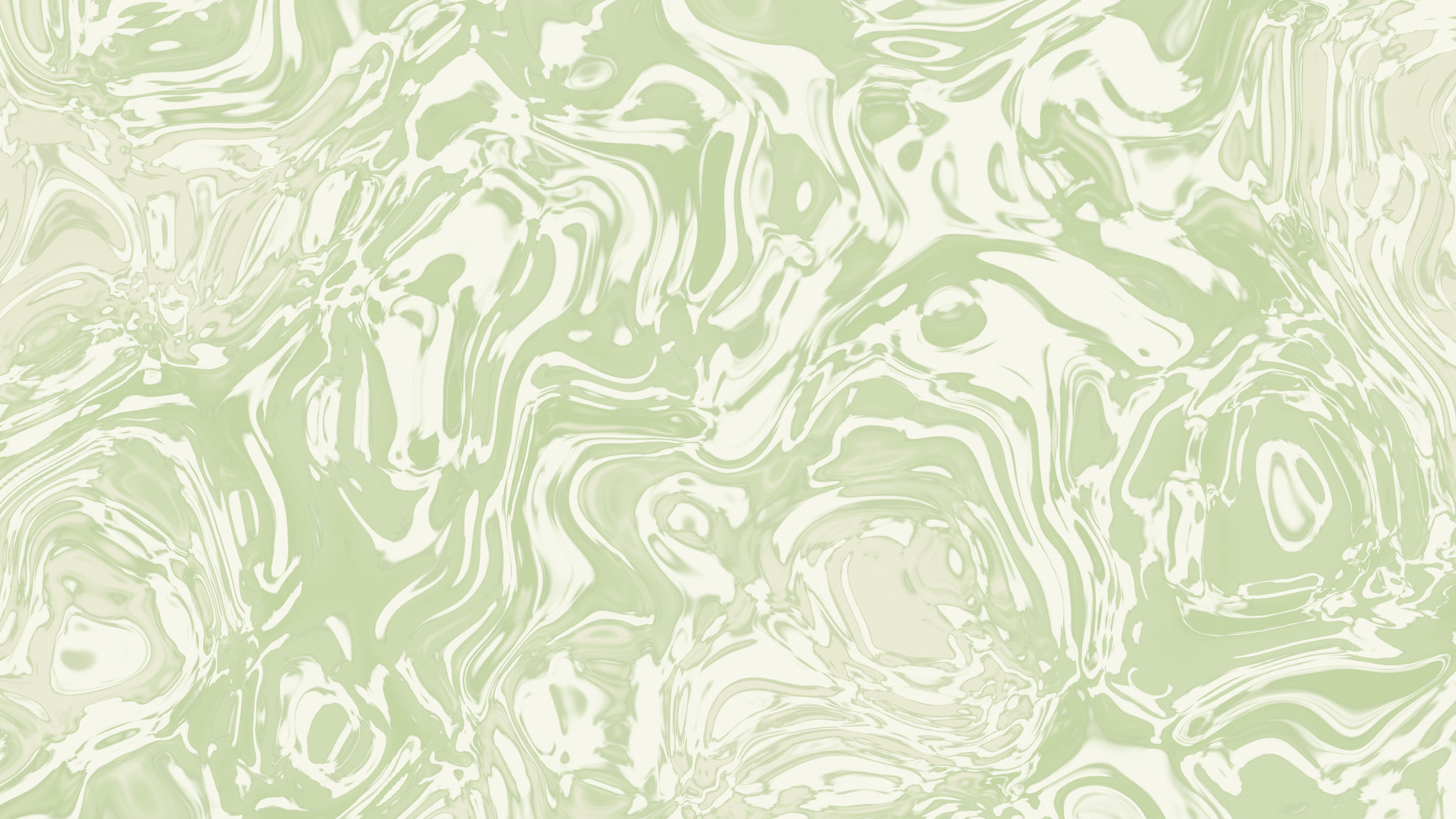 Matcha Liquid Marble desktop wallpaper in 4K