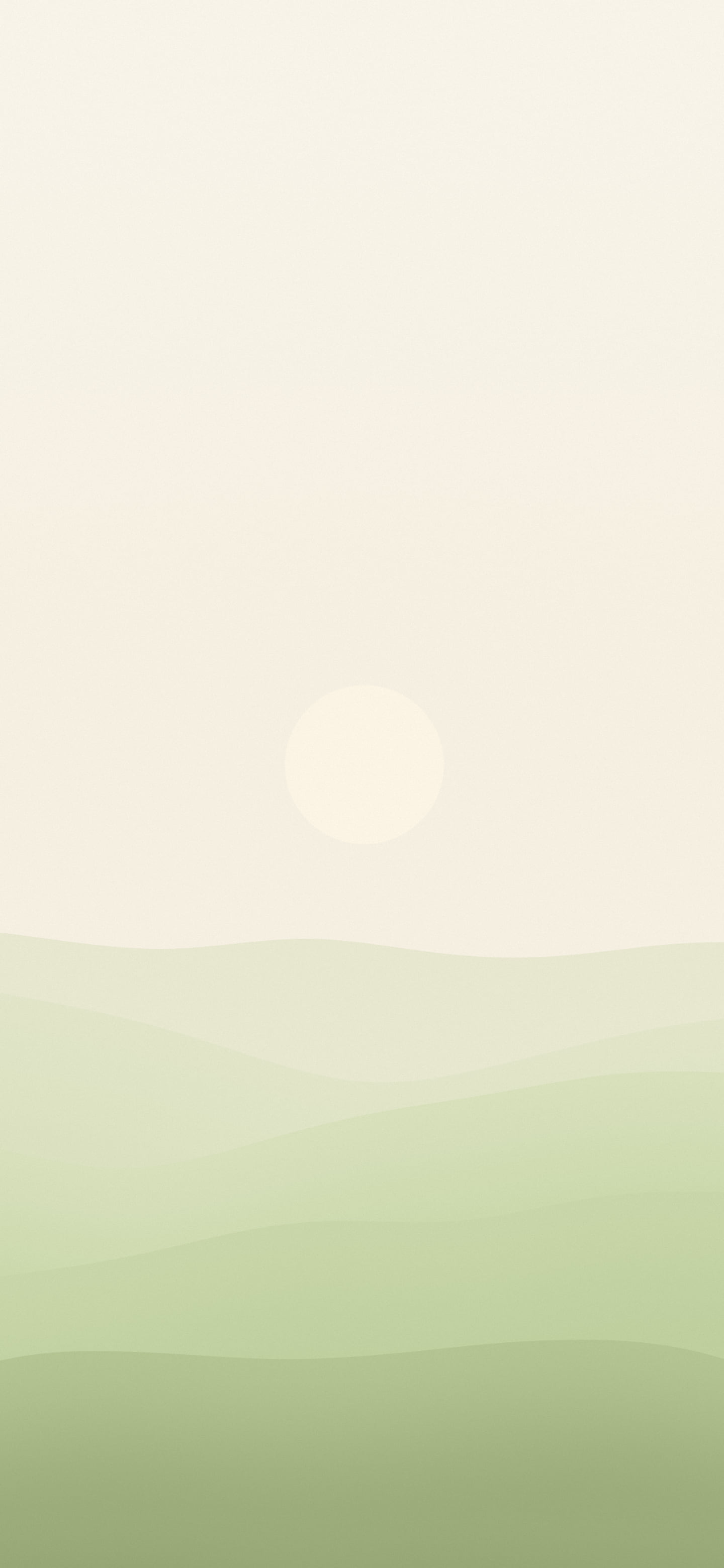 Matcha Minimalist Desert Dunes wallpaper for iPhone and Android