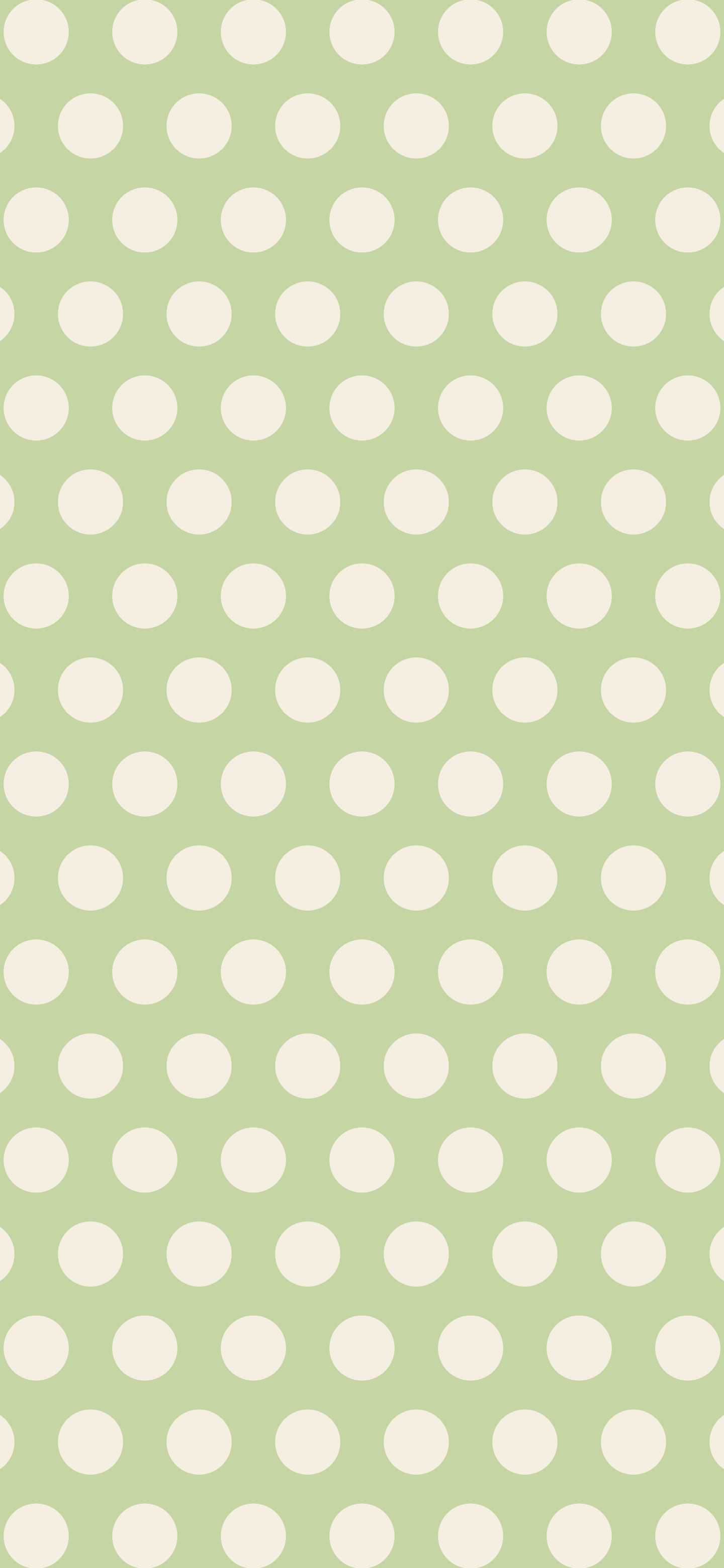 Matcha Polka Dot wallpaper for iPhone and Android
