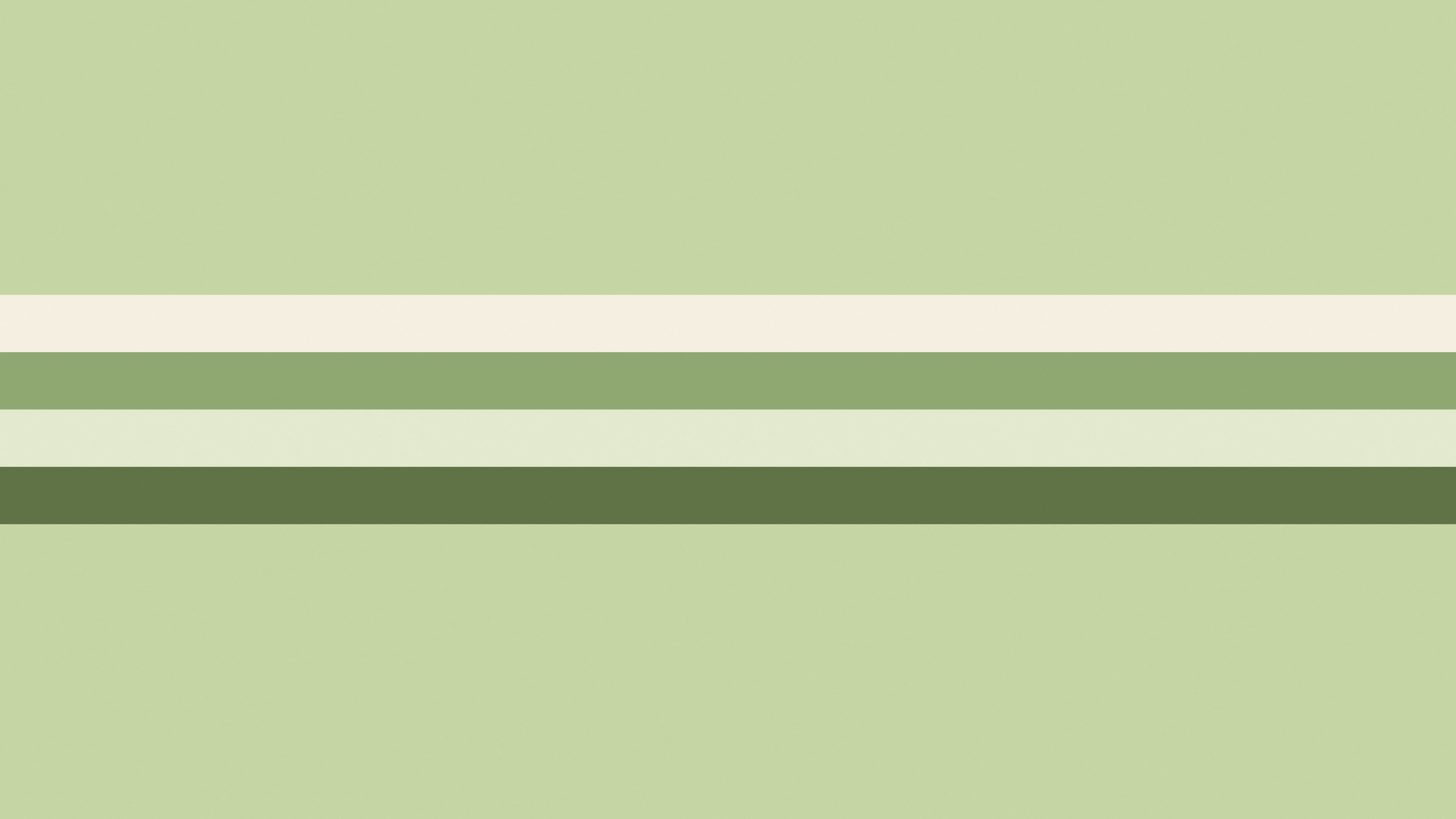 Matcha Retro Stripe desktop wallpaper in 4K