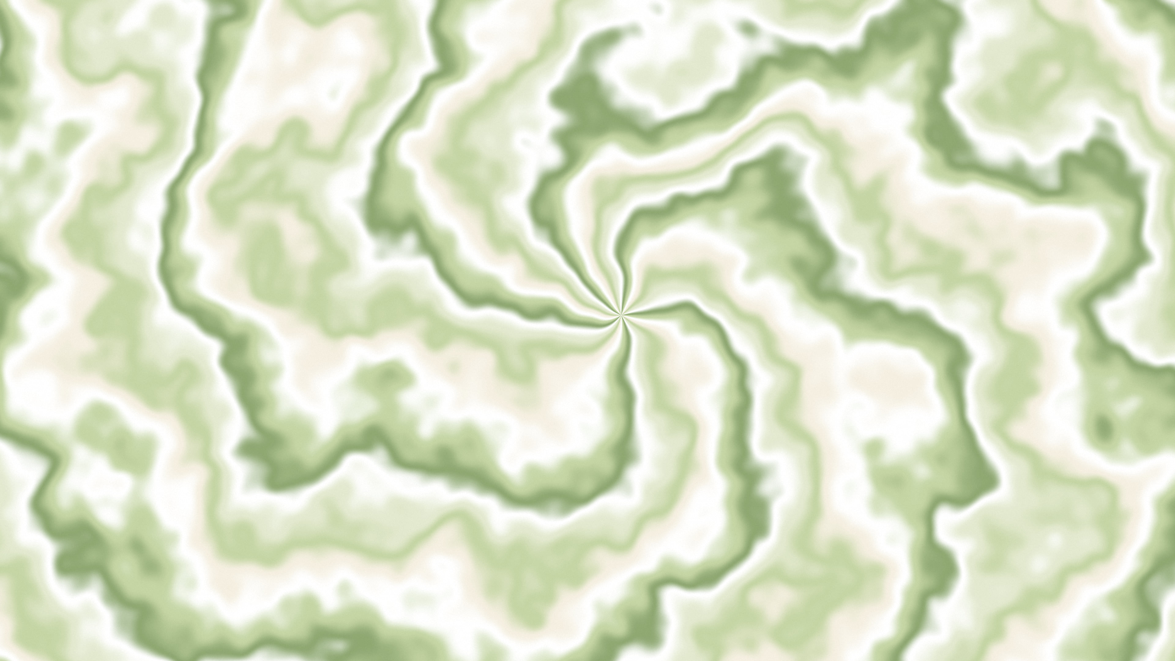 Matcha Spiral Tie Dye desktop wallpaper in 4K