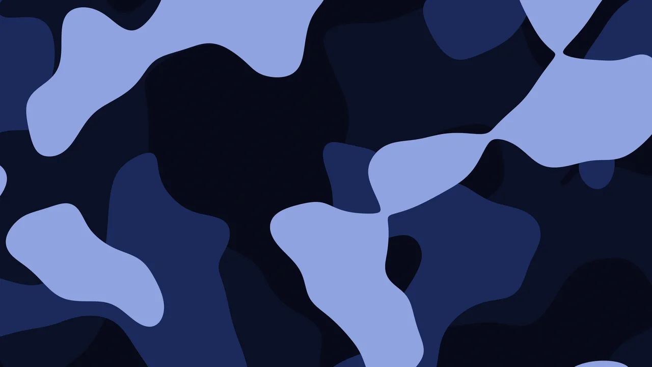 Midnight Blue Camo desktop wallpaper in 4K