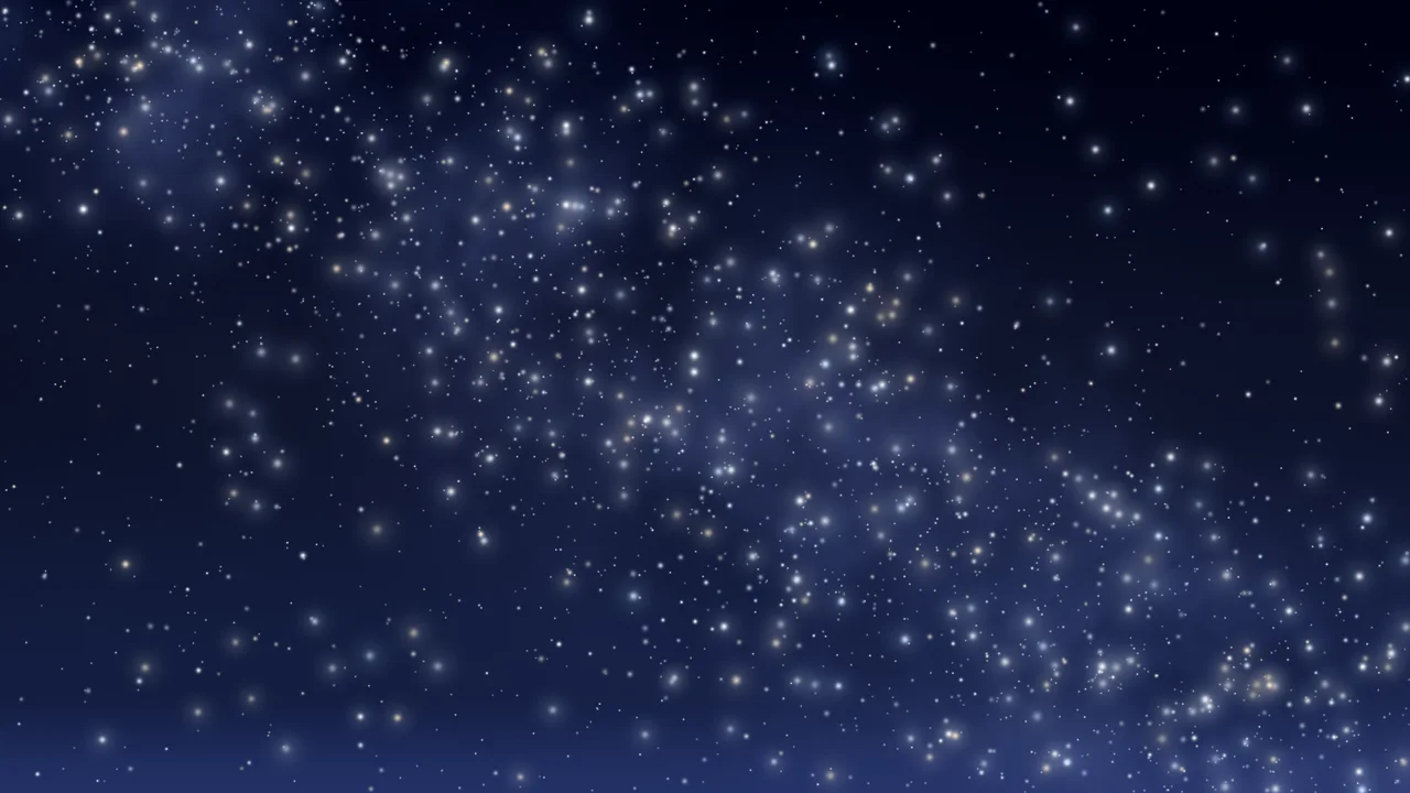 Midnight Blue Milky Way Galaxy desktop wallpaper in 4K