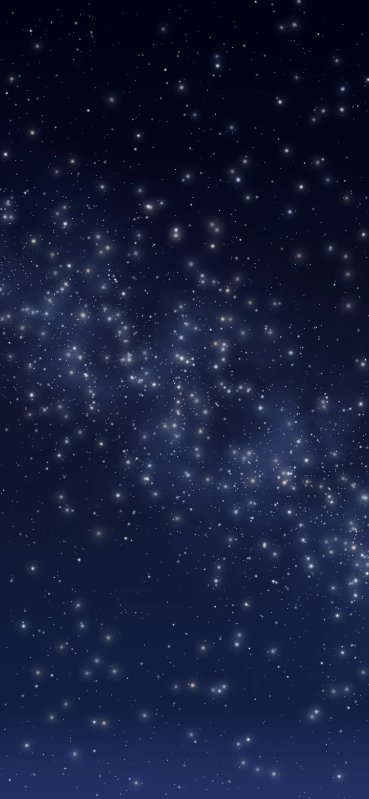 Midnight Blue Milky Way Galaxy wallpaper for iPhone and Android