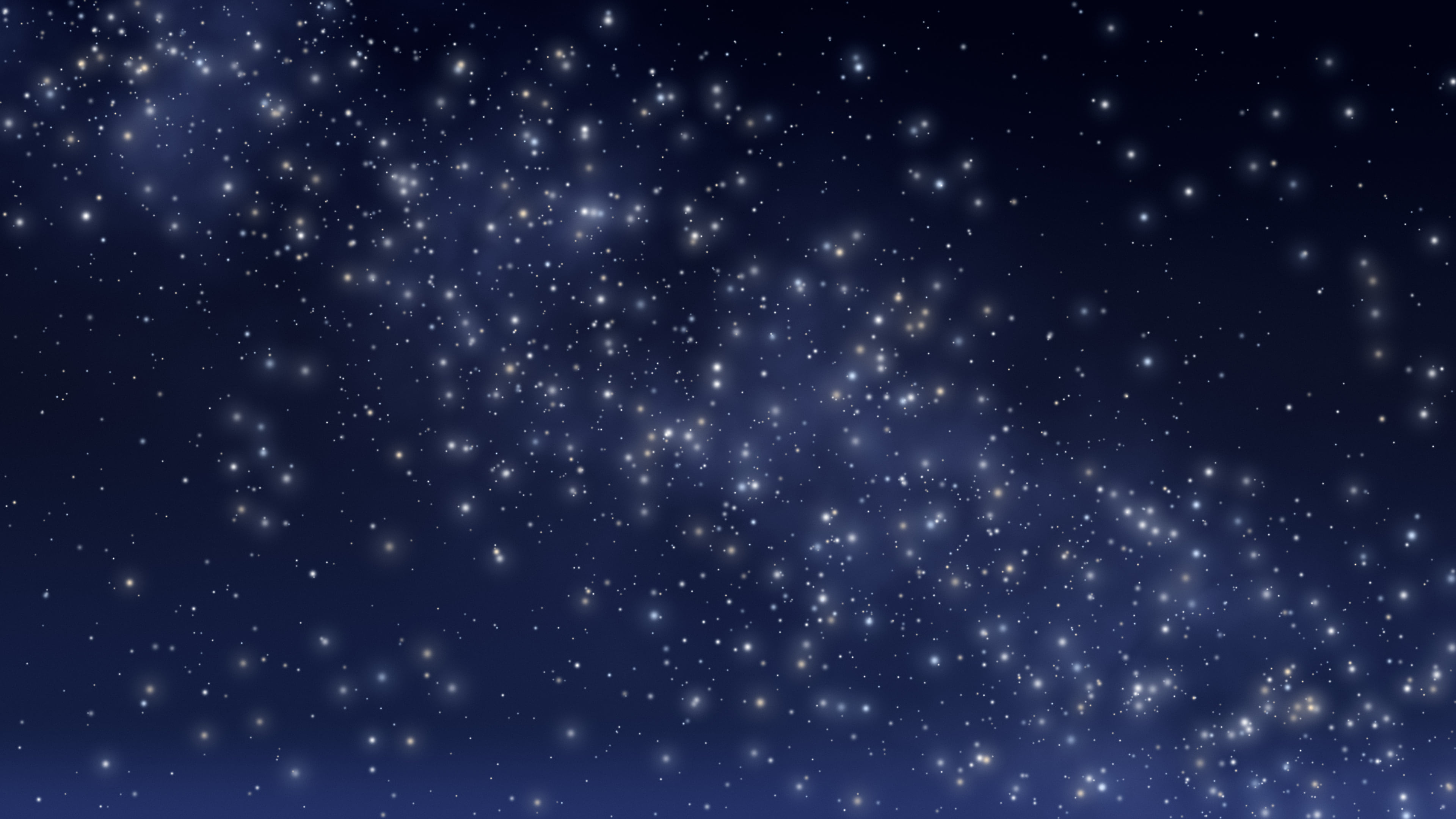 Midnight Blue Milky Way Galaxy desktop wallpaper in 4K