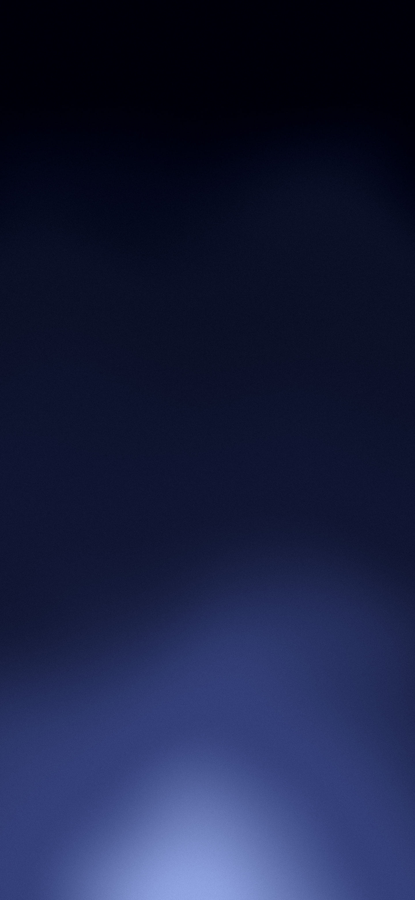 Midnight Blue Sunrise Aura Gradient wallpaper for iPhone and Android
