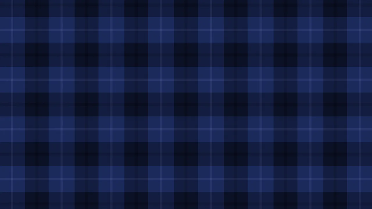 Midnight Blue Tartan Plaid desktop wallpaper in 4K