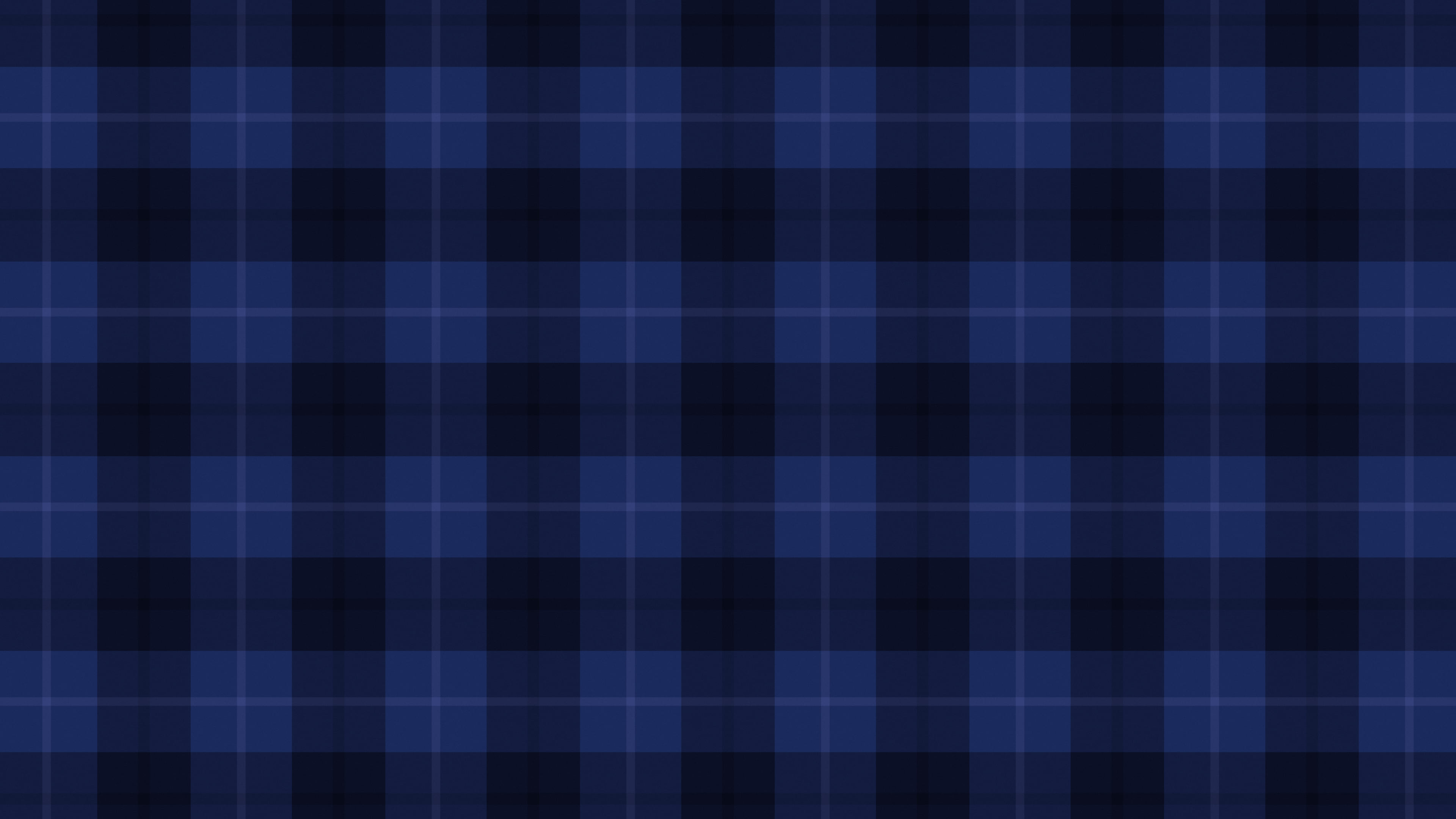 Midnight Blue Tartan Plaid desktop wallpaper in 4K