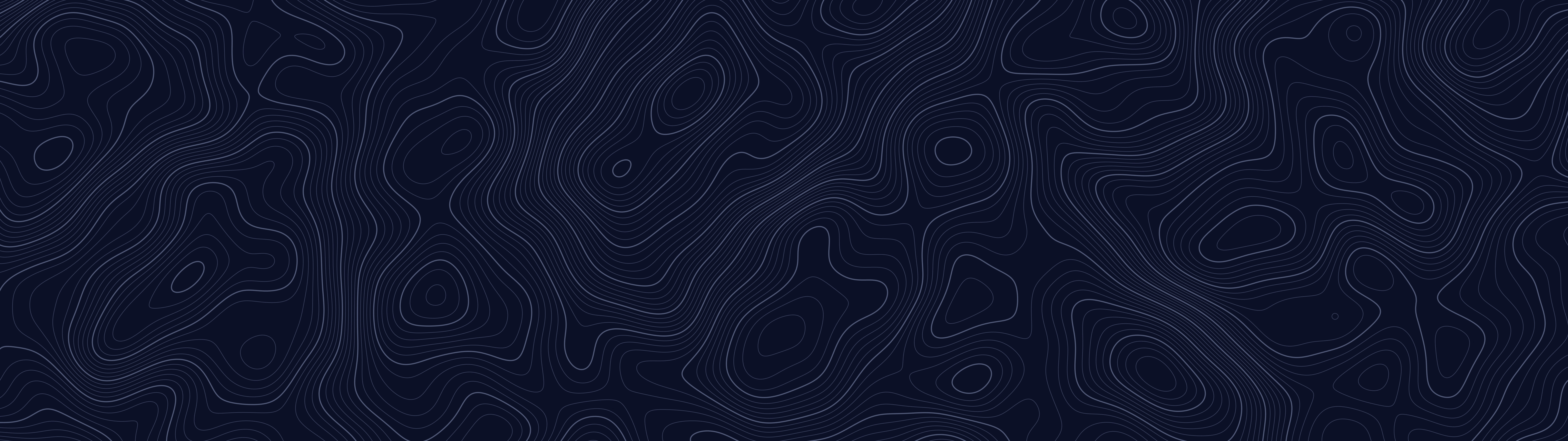 Midnight Blue Topographic Line dual monitor wallpaper, 7680 × 2160