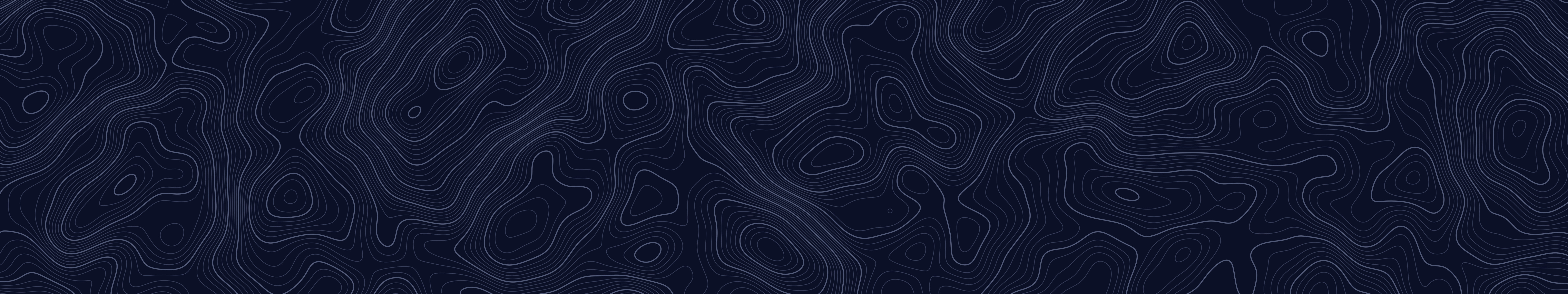Midnight Blue Topographic Line triple monitor wallpaper, 7680 × 1440
