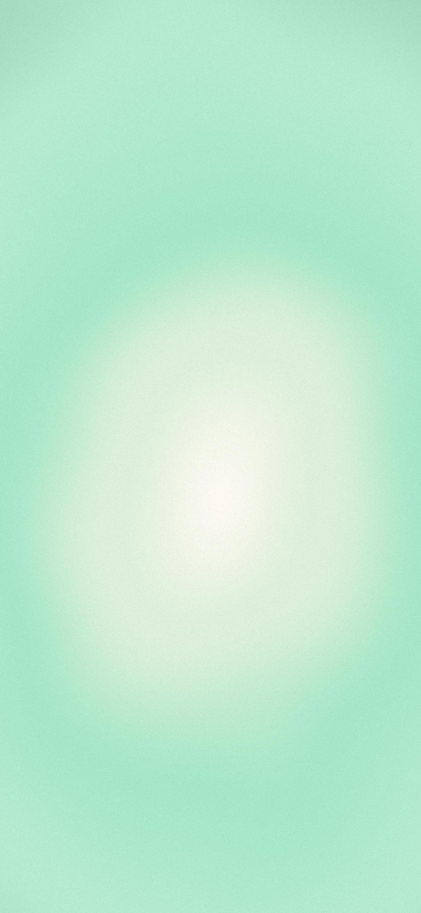 Mint and Cream Aura Gradient wallpaper for iPhone and Android
