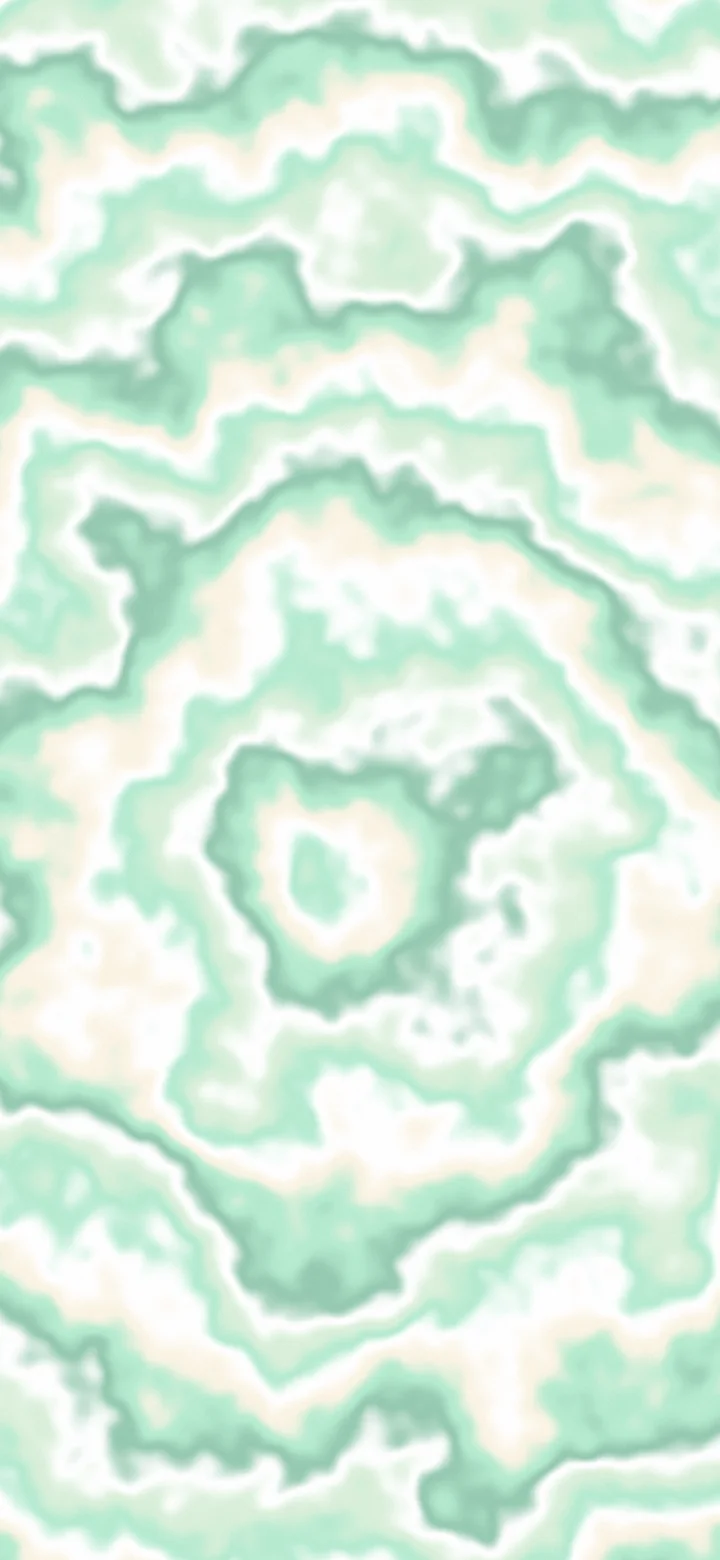 Mint and Cream Bullseye Tie Dye wallpaper for iPhone and Android
