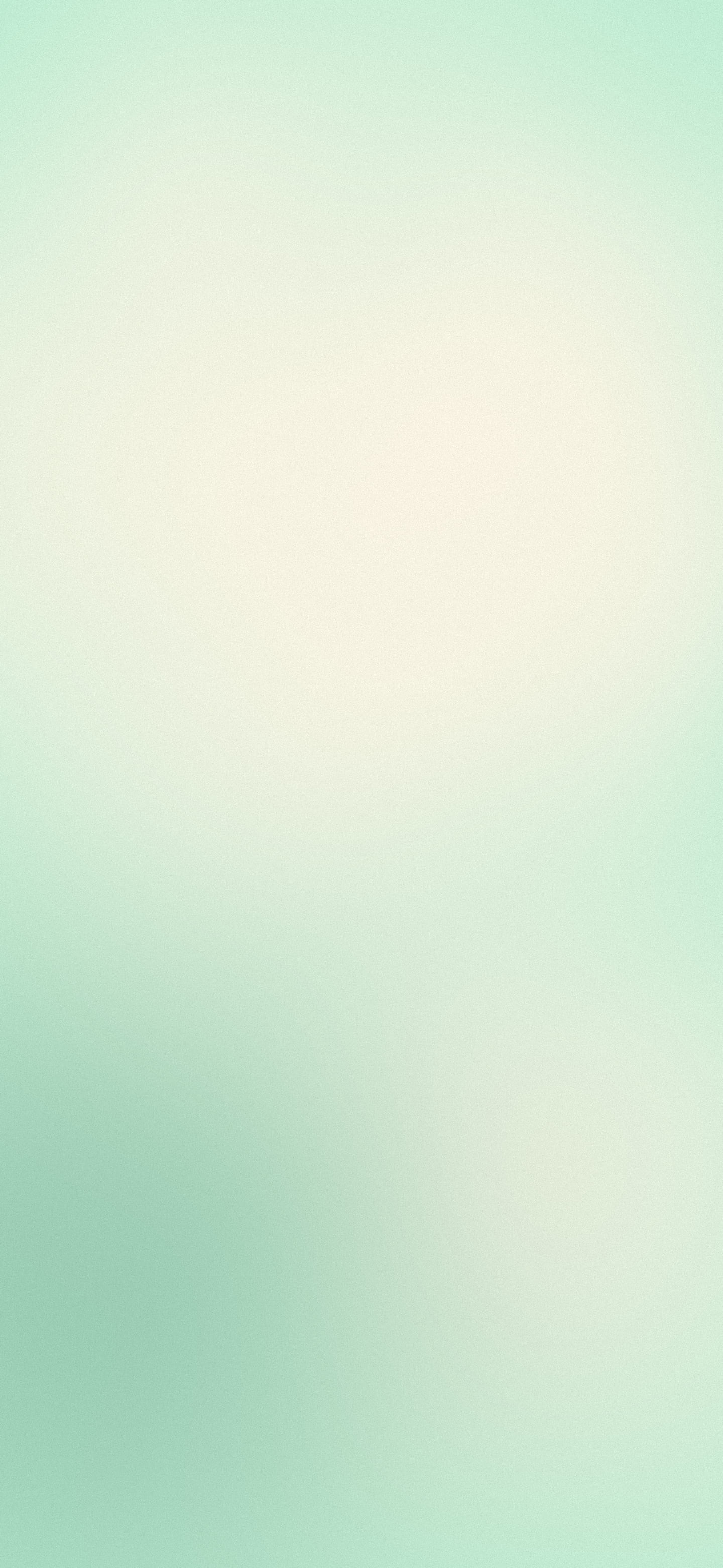 Mint and Cream Dreamy Aura Gradient wallpaper for iPhone and Android