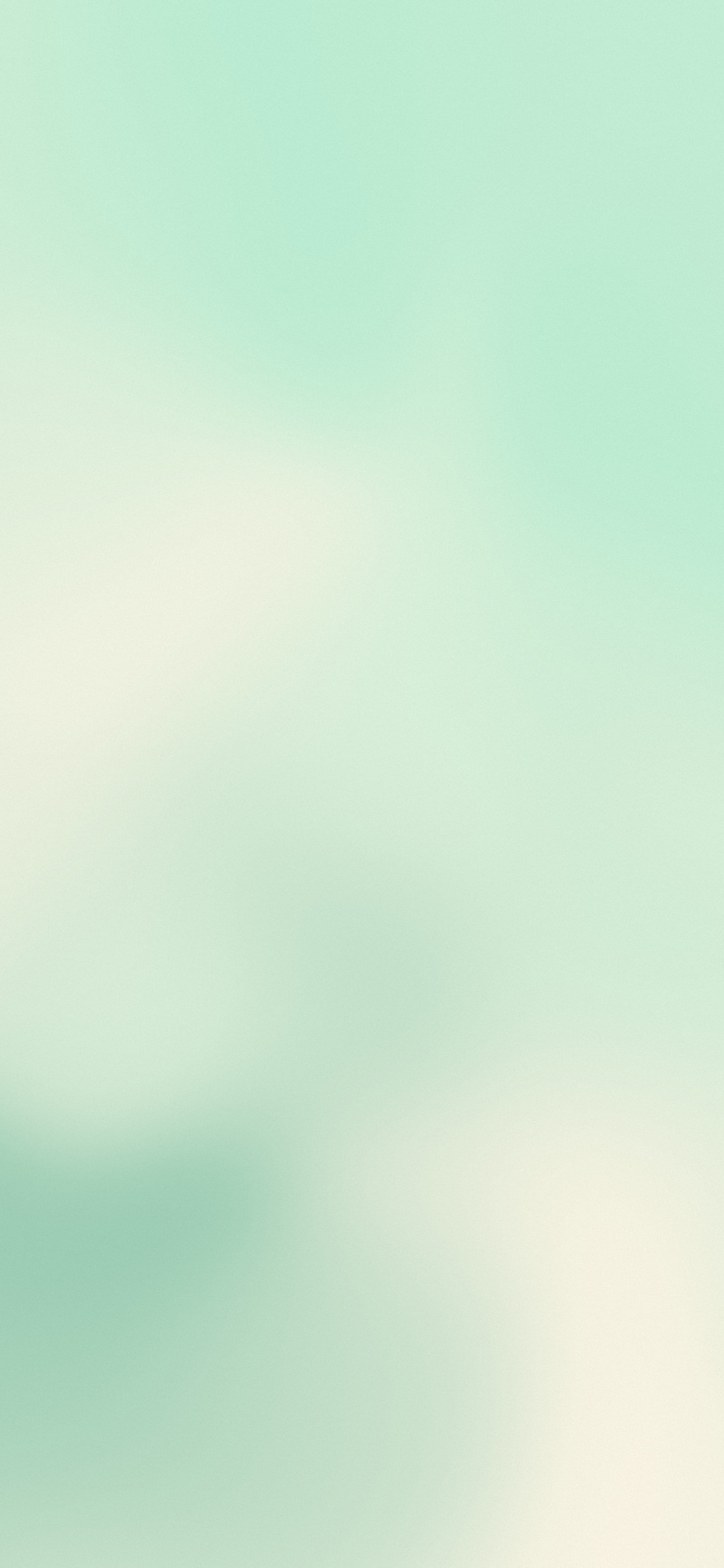 Mint and Cream Mesh Gradient wallpaper for iPhone and Android