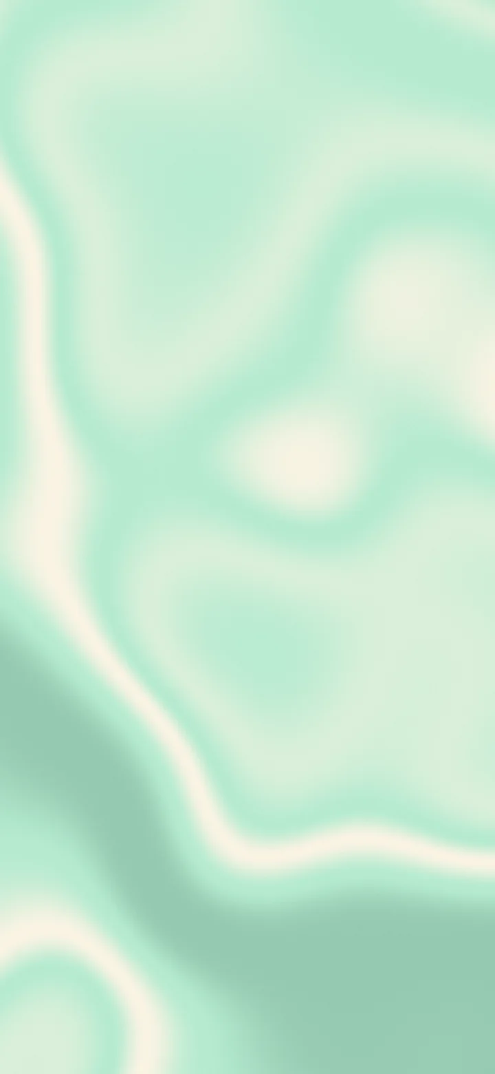 Mint and Cream Silky Gradient wallpaper for iPhone and Android