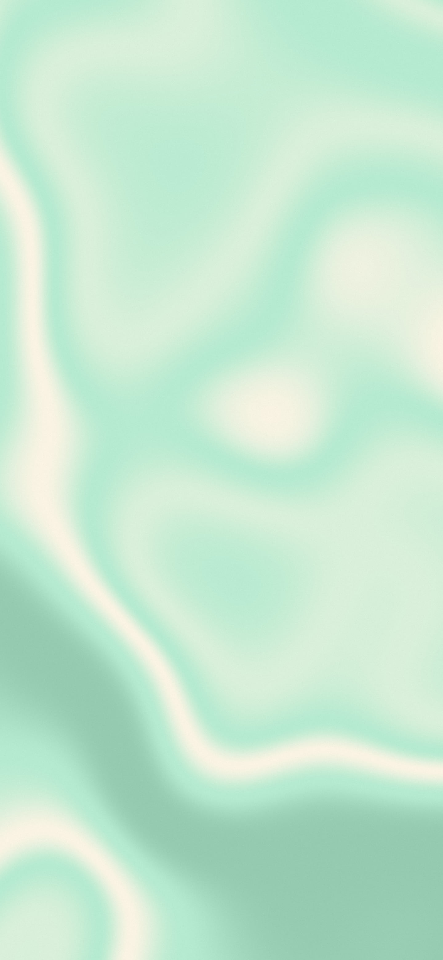 Mint and Cream Silky Gradient wallpaper for iPhone and Android