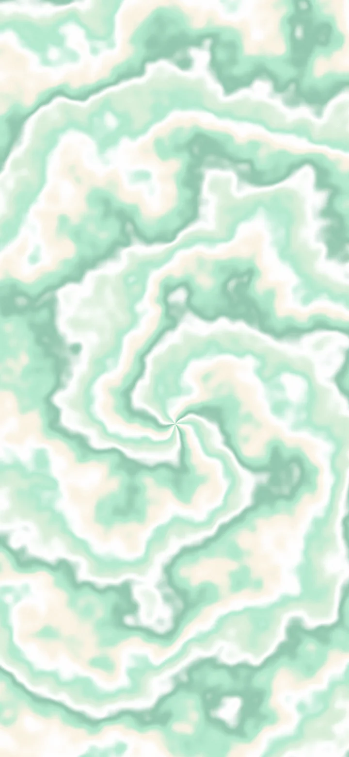 Mint and Cream Spiral Tie Dye wallpaper for iPhone and Android