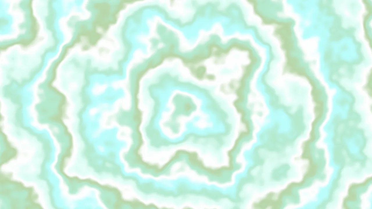 Mint Bullseye Tie Dye desktop wallpaper in 4K
