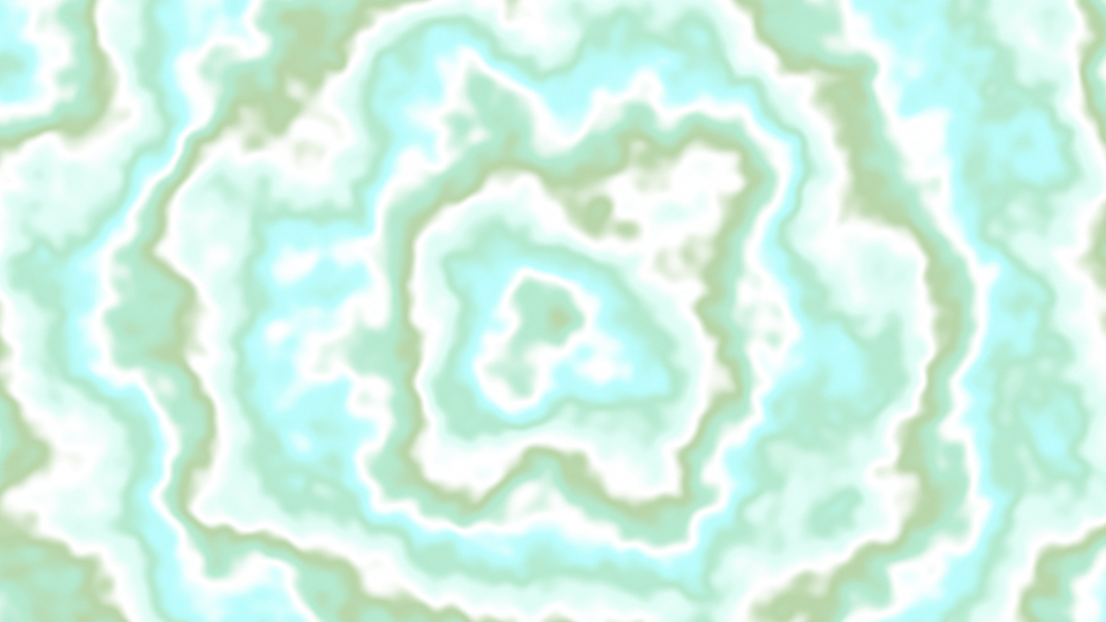 Mint Bullseye Tie Dye desktop wallpaper in 4K