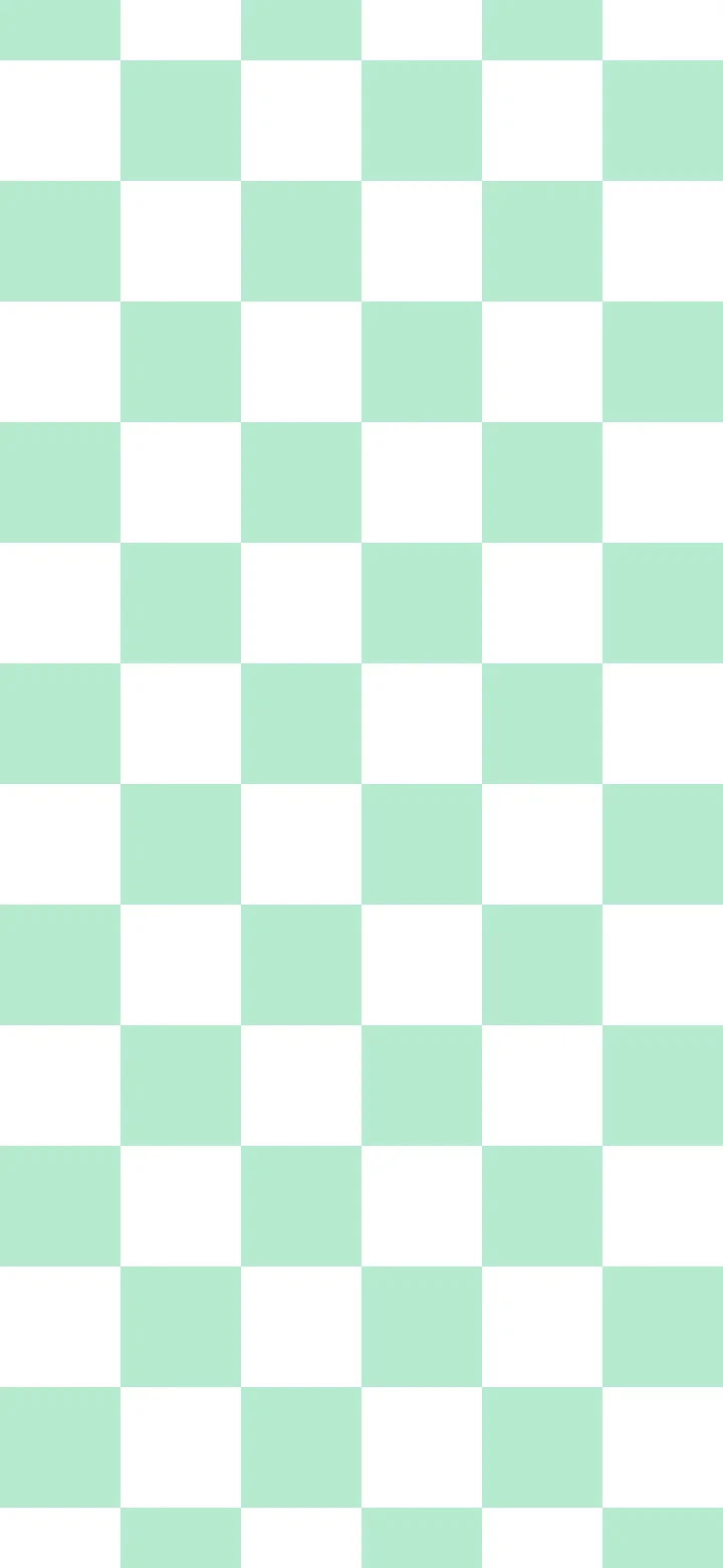 Mint Checkered wallpaper for iPhone and Android