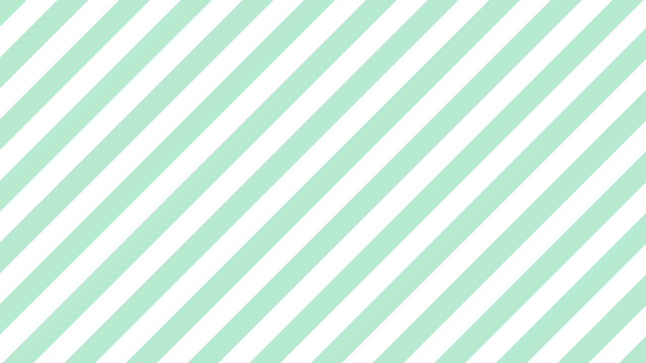Mint Diagonal Striped desktop wallpaper in 4K