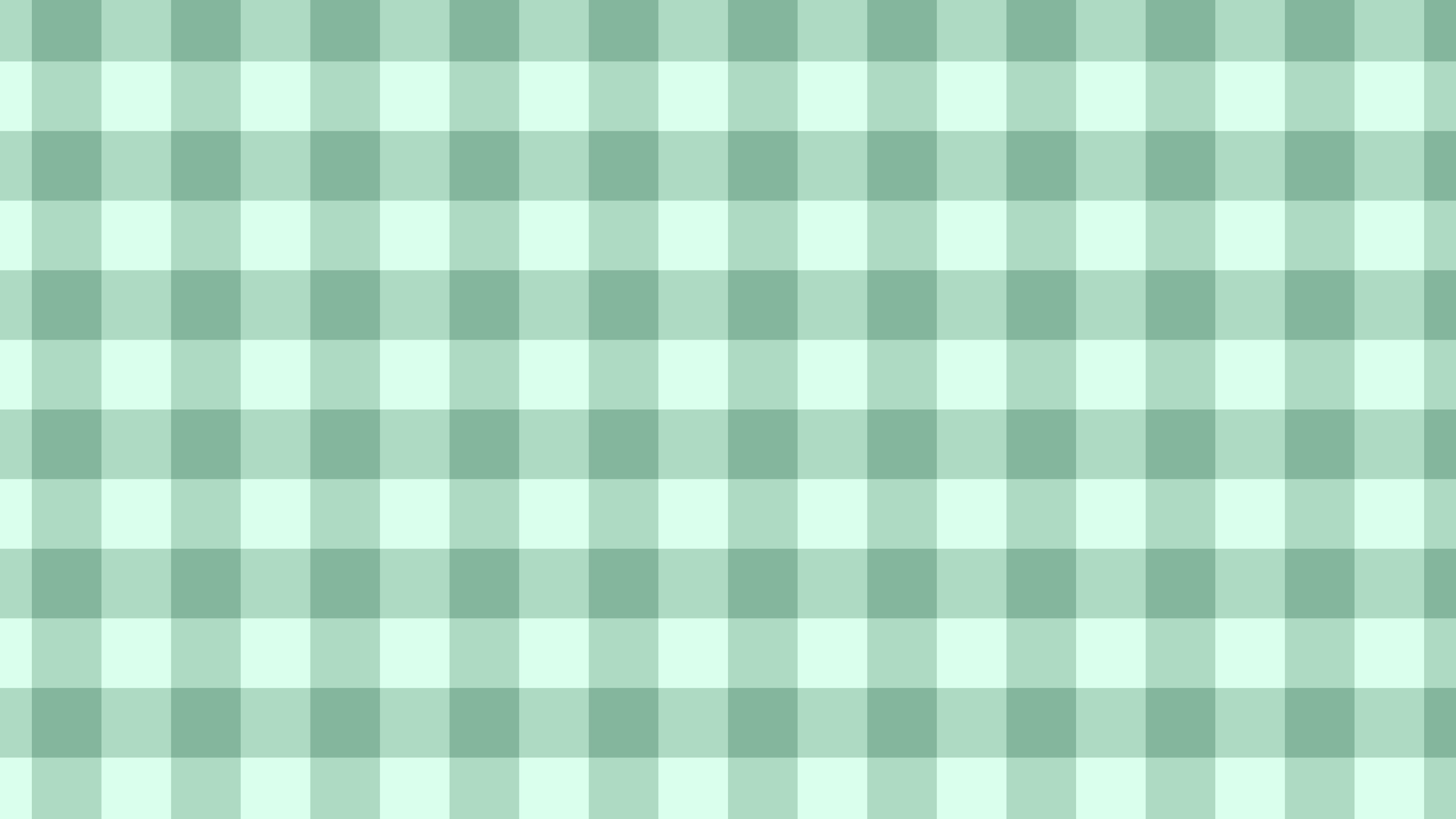 Mint Gingham desktop wallpaper in 4K
