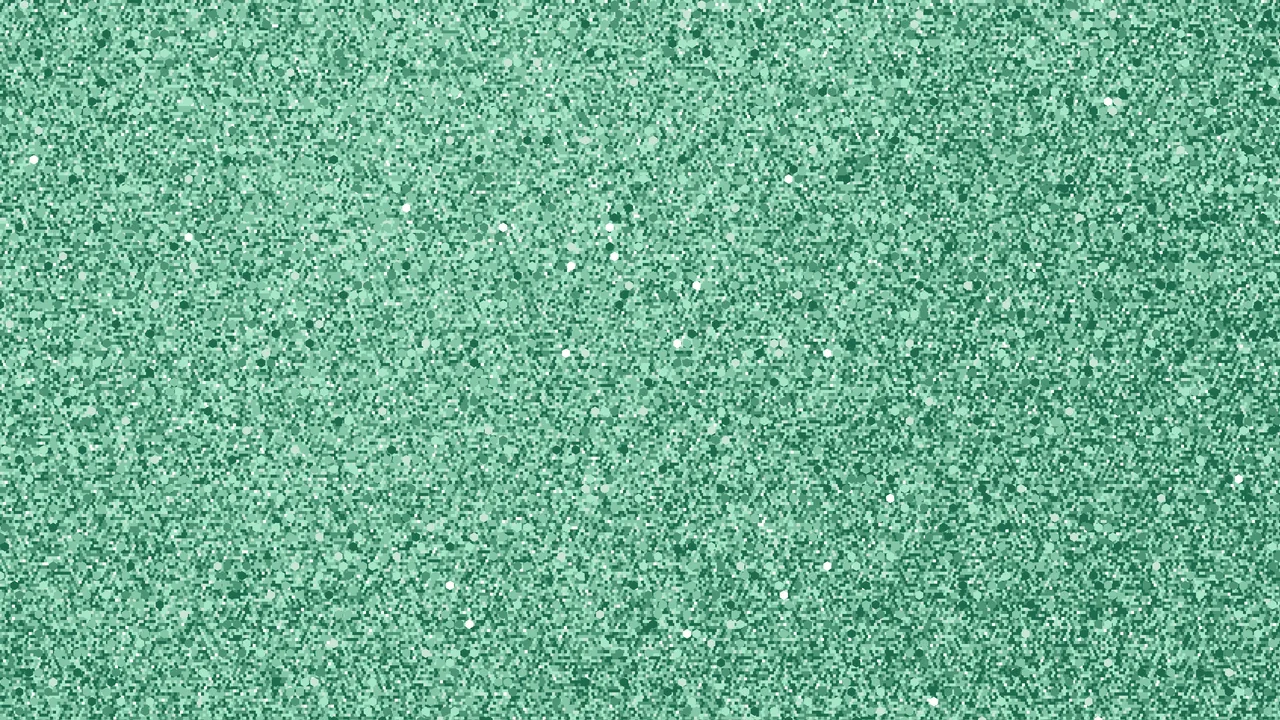 Mint Glitter desktop wallpaper in 4K