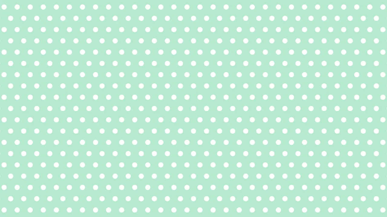 Mint Mini Polka Dot desktop wallpaper in 4K