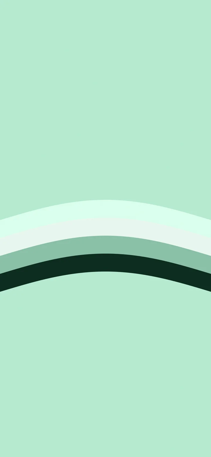 Mint Retro Stripe wallpaper for iPhone and Android