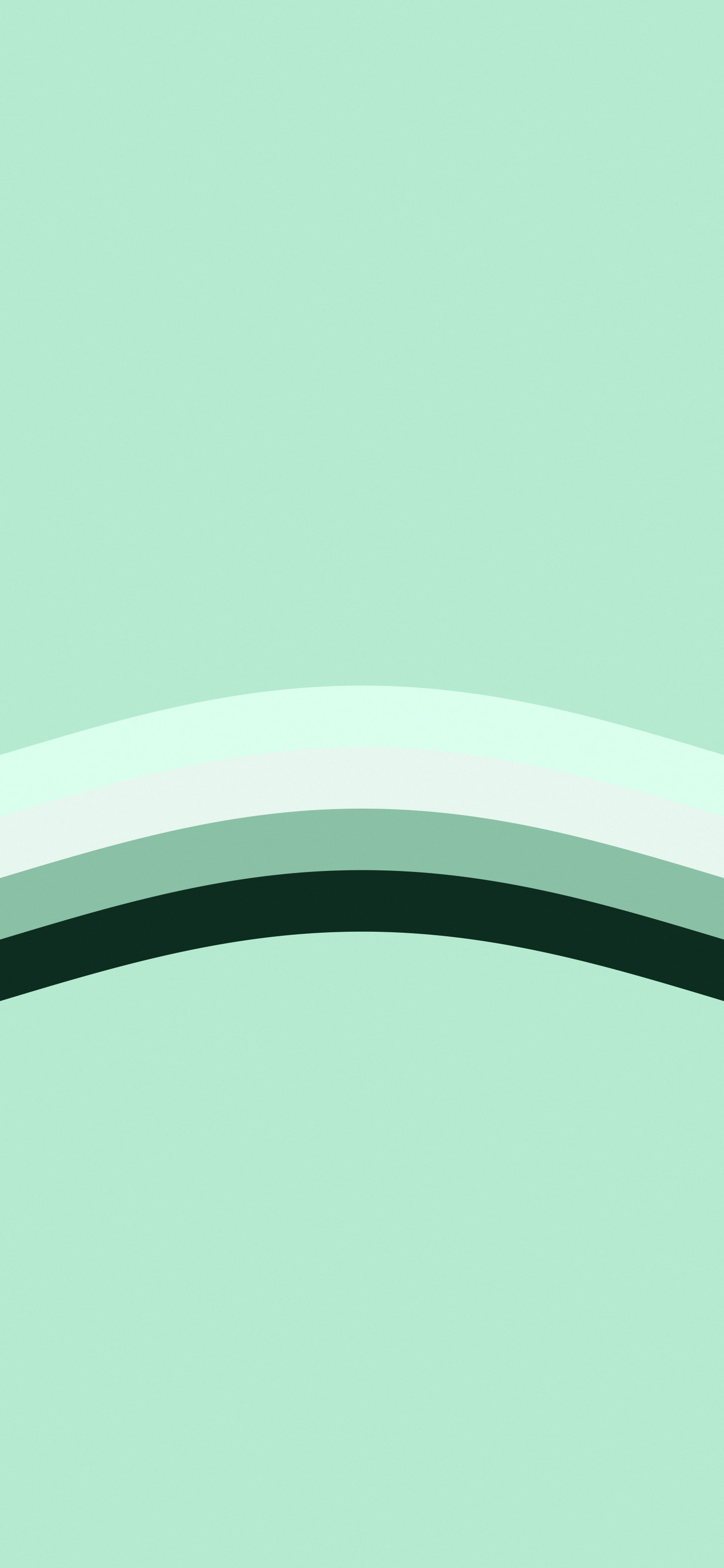 Mint Retro Stripe wallpaper for iPhone and Android