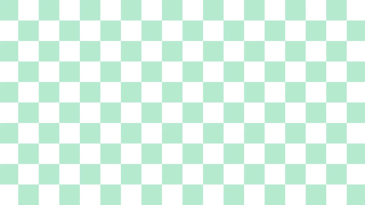 Mint Small Checkered desktop wallpaper in 4K