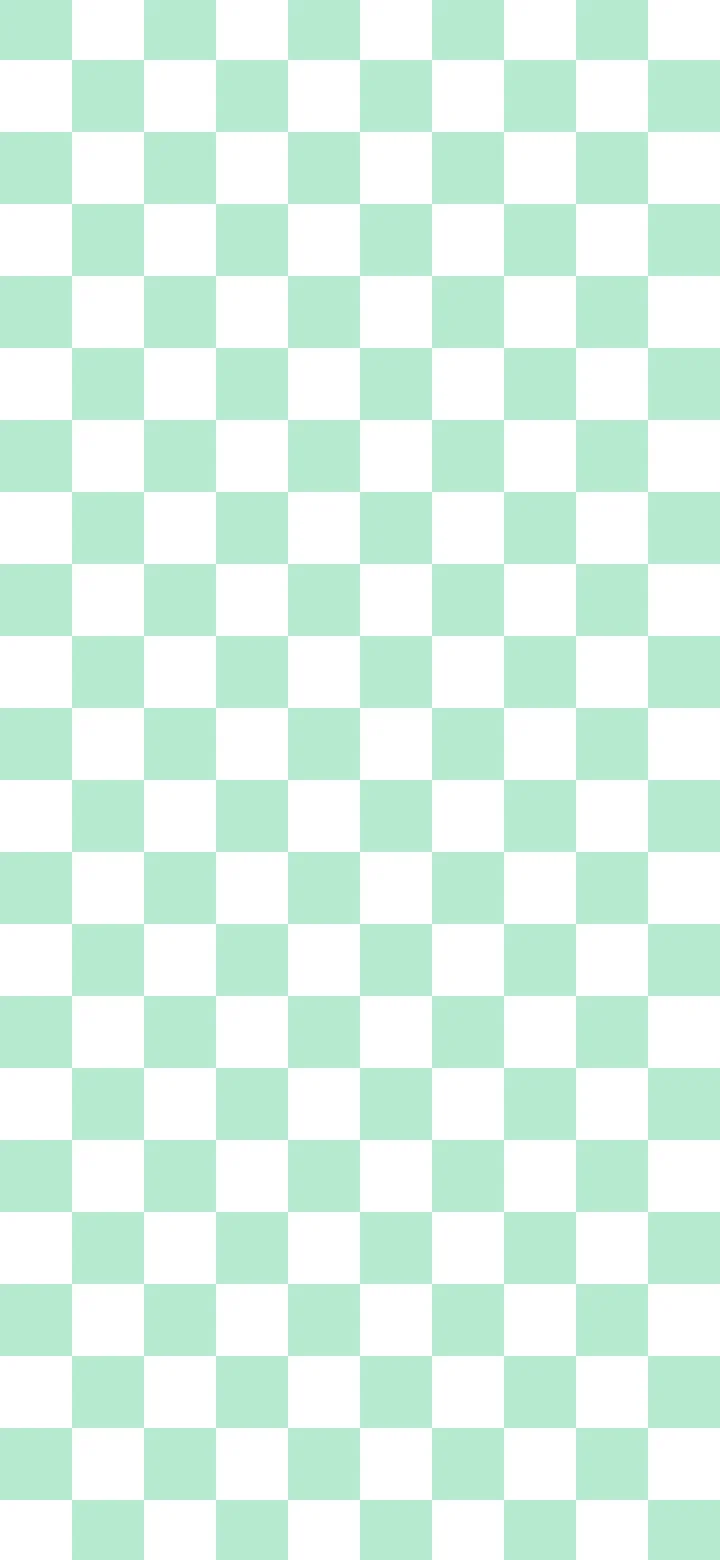 Mint Small Checkered wallpaper for iPhone and Android
