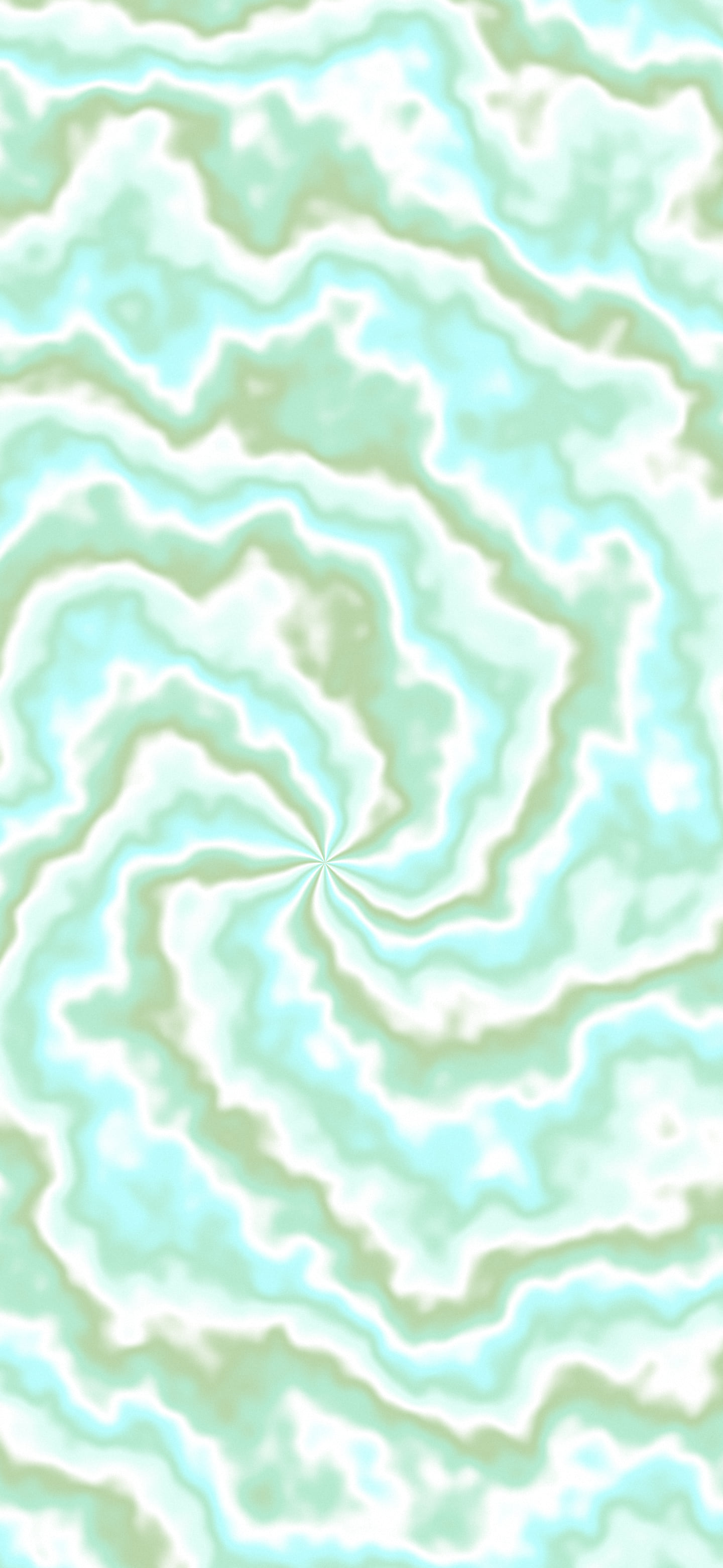 Mint Spiral Tie Dye wallpaper for iPhone and Android