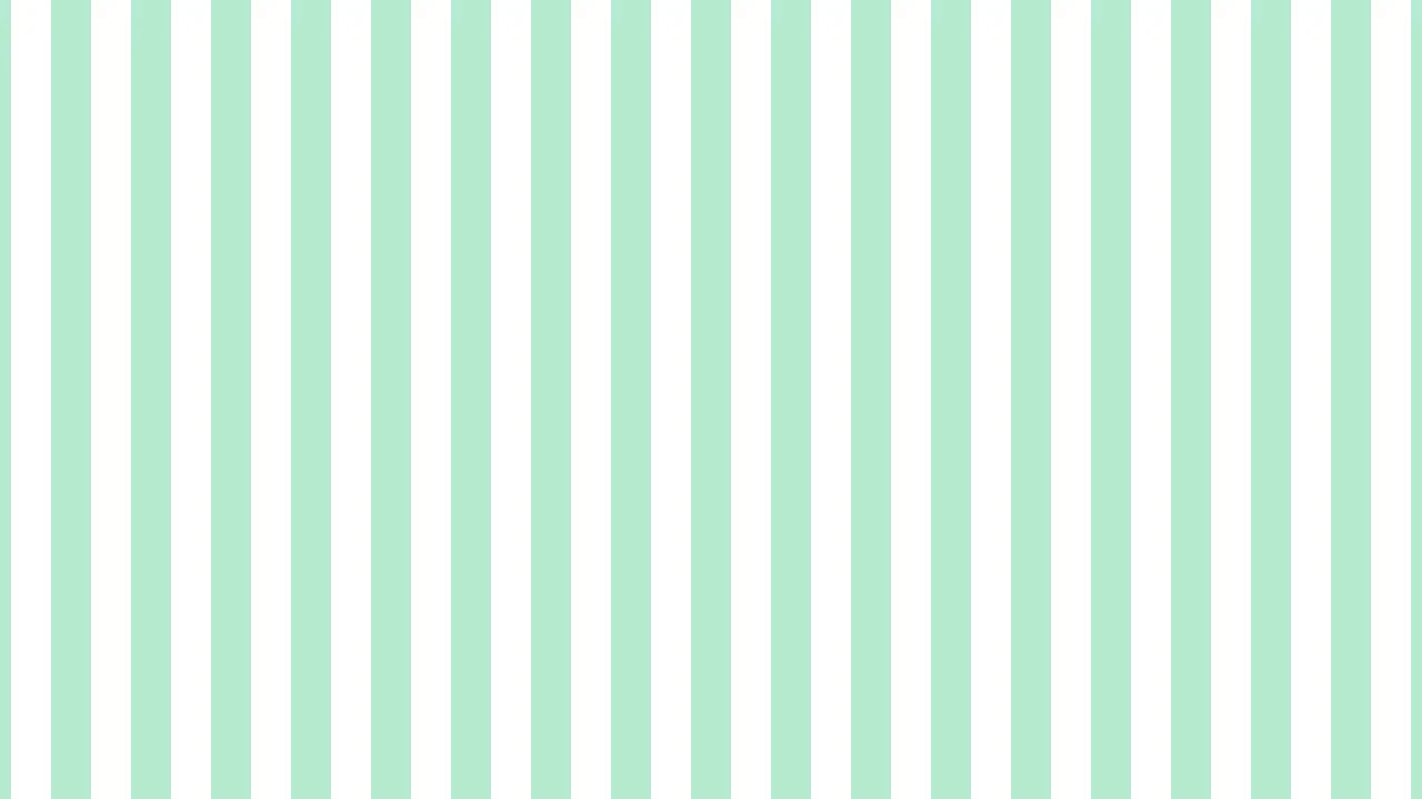 Mint Striped desktop wallpaper in 4K