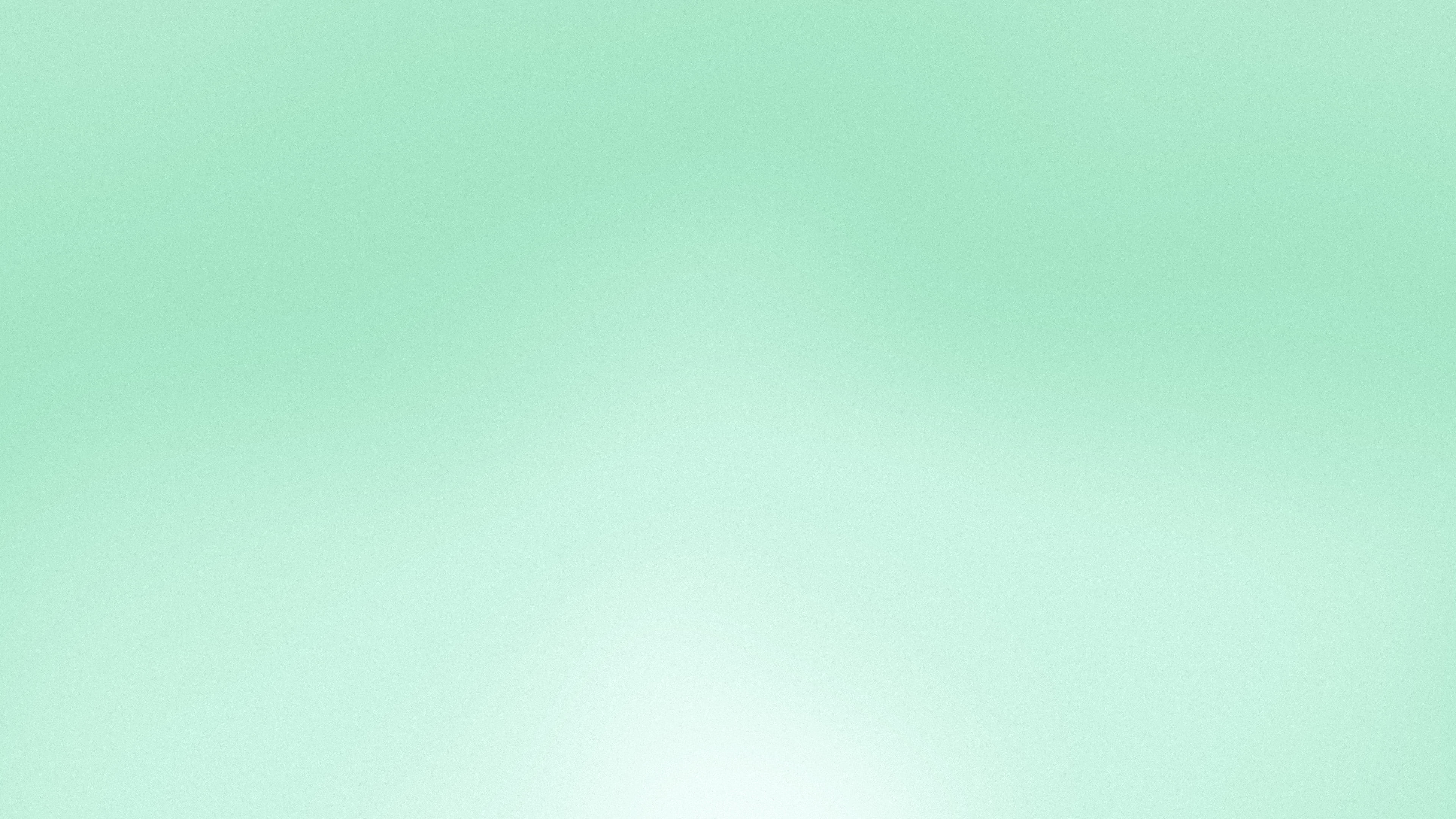 Mint Sunrise Aura Gradient desktop wallpaper in 4K
