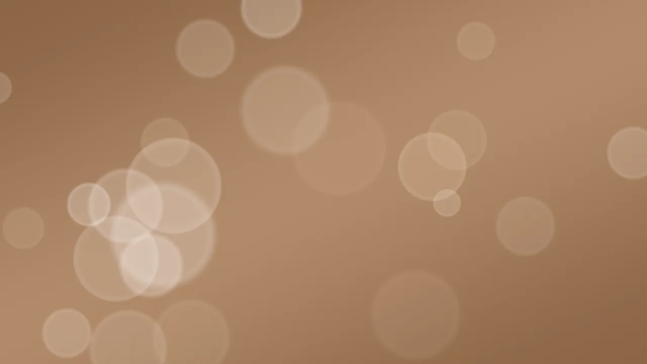 Mocha Bokeh Lights desktop wallpaper in 4K