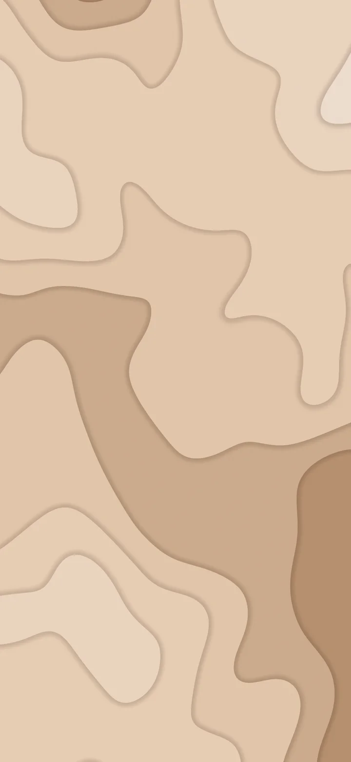 Mocha Layered Topographic wallpaper for iPhone and Android