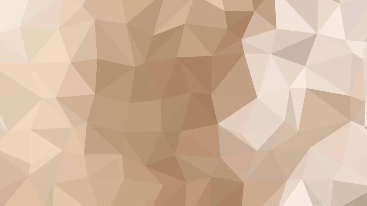 Mocha Low Poly desktop wallpaper in 4K