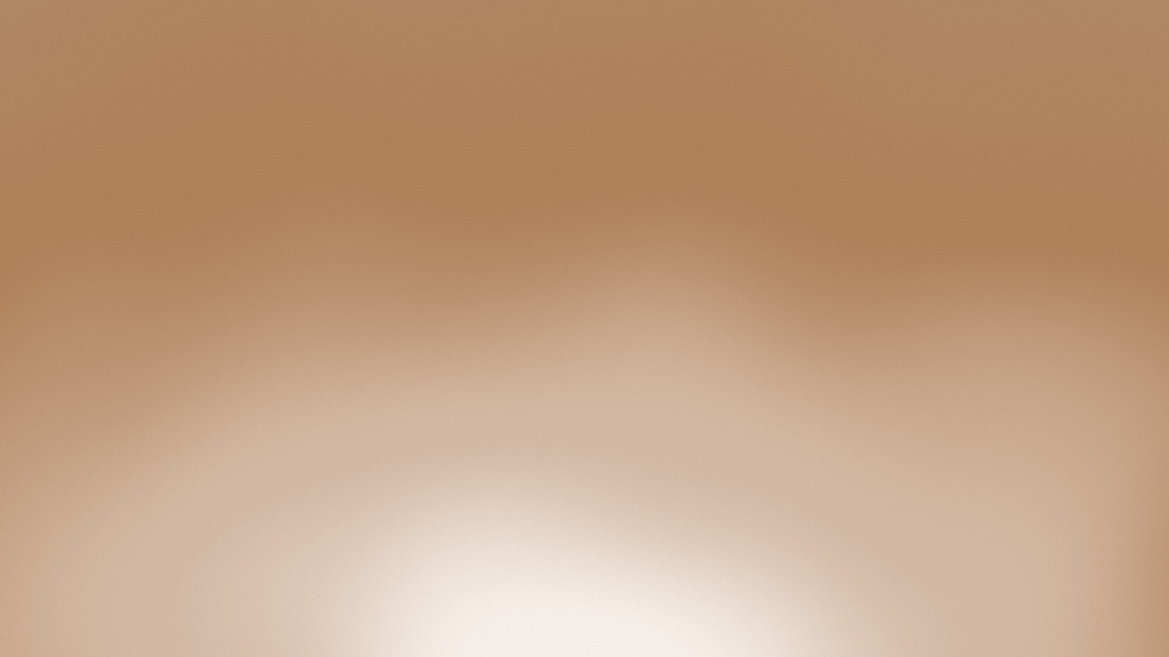 Mocha Sunrise Aura Gradient desktop wallpaper in 4K