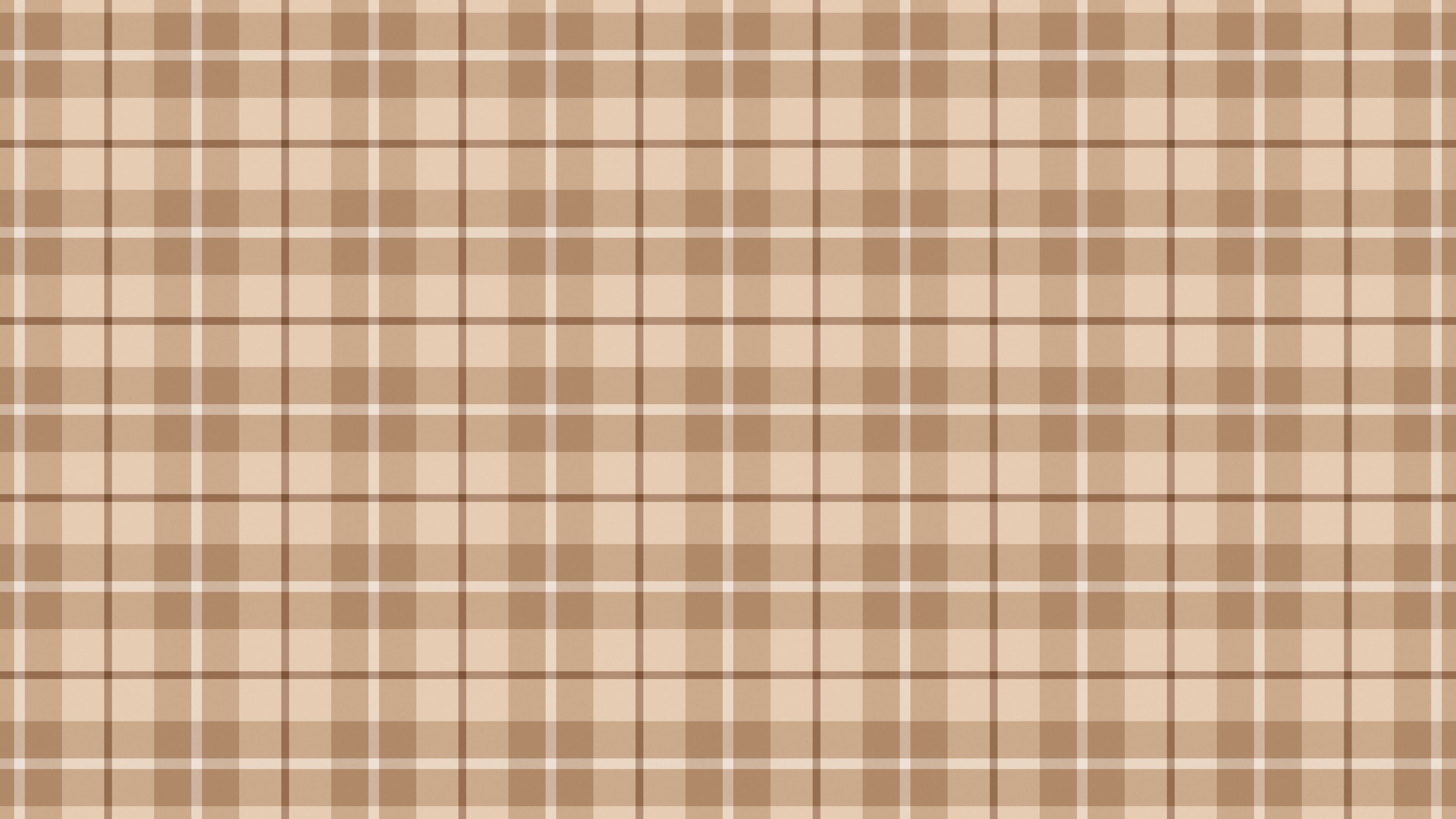 Mocha Tartan Plaid desktop wallpaper in 4K
