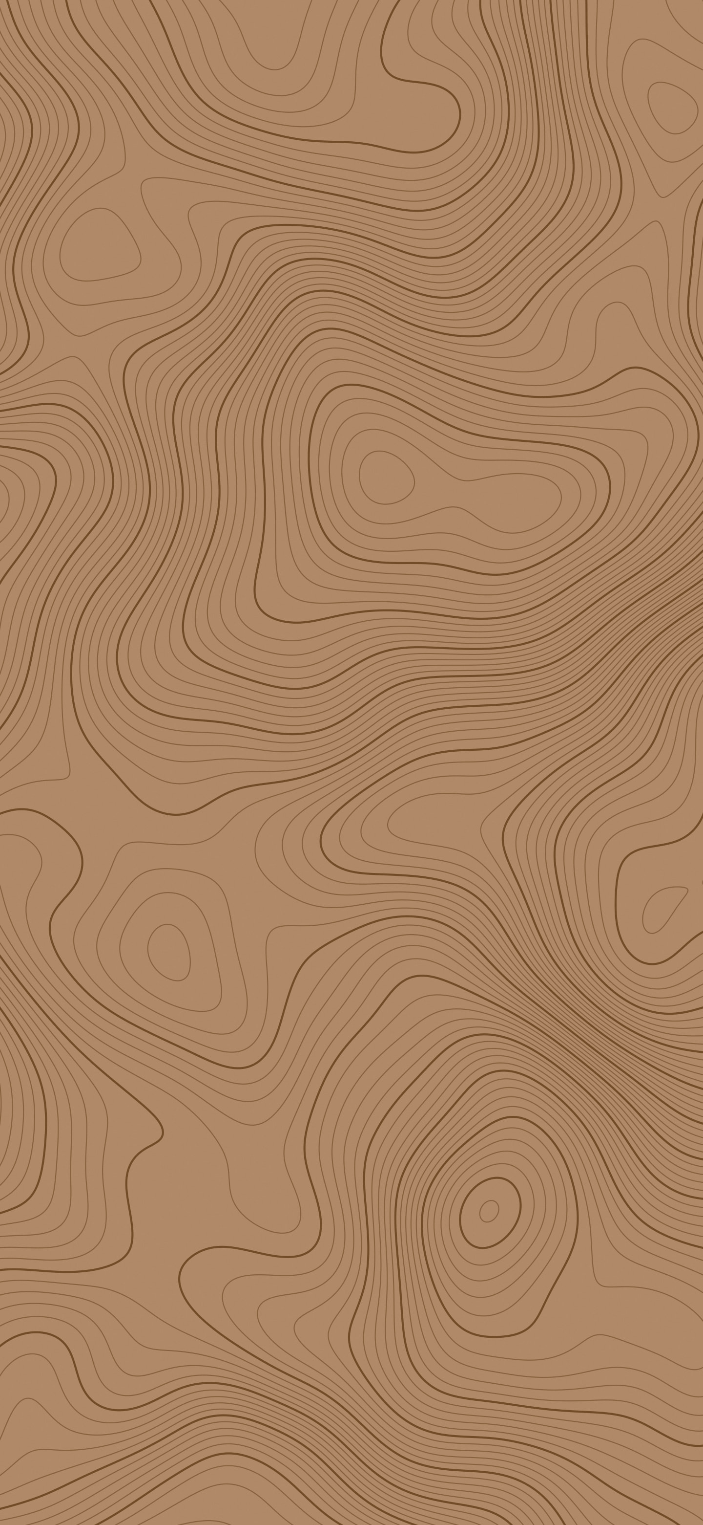 Mocha Topographic Line wallpaper for iPhone and Android