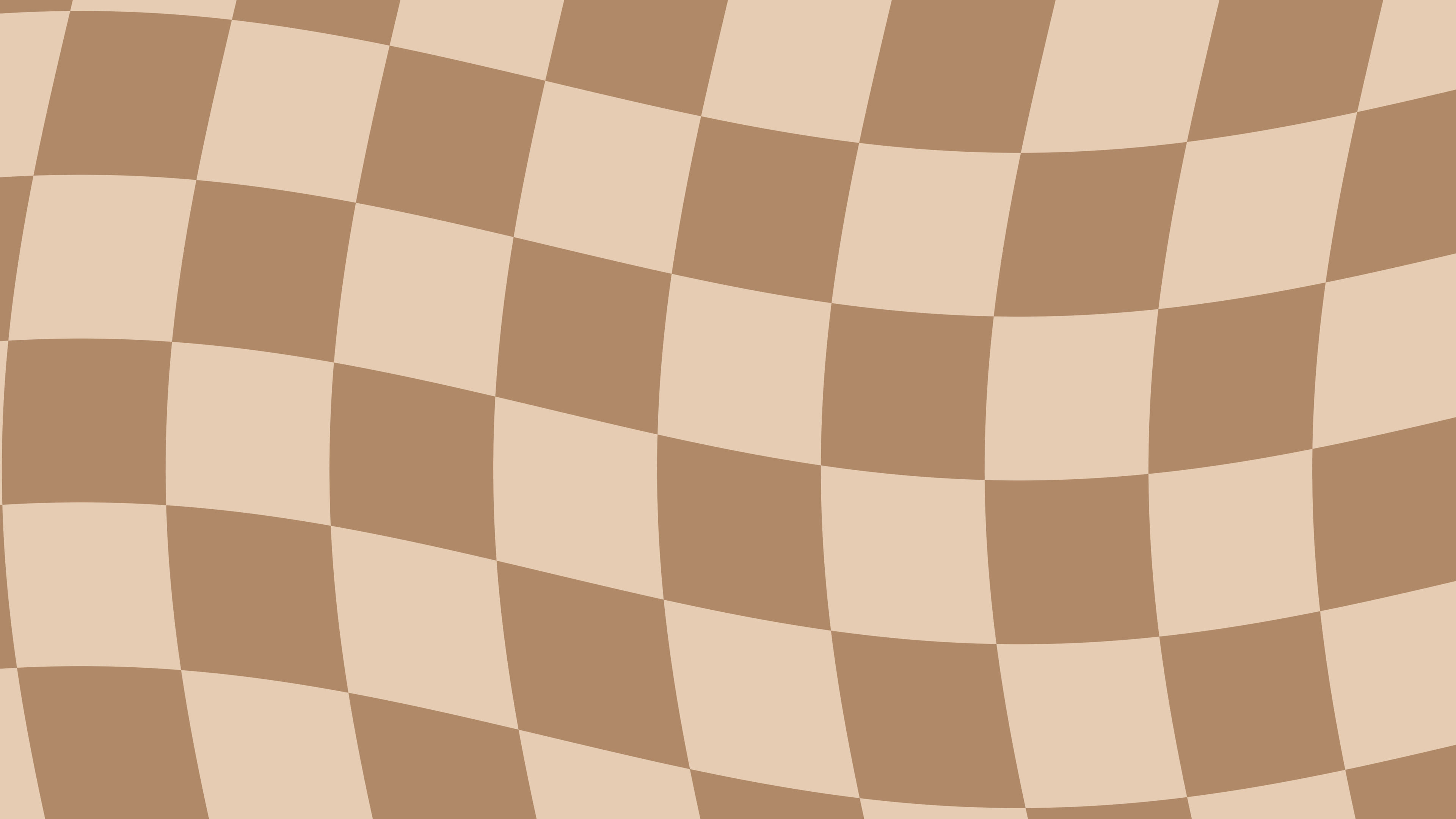 Mocha Wavy Checkered desktop wallpaper in 4K