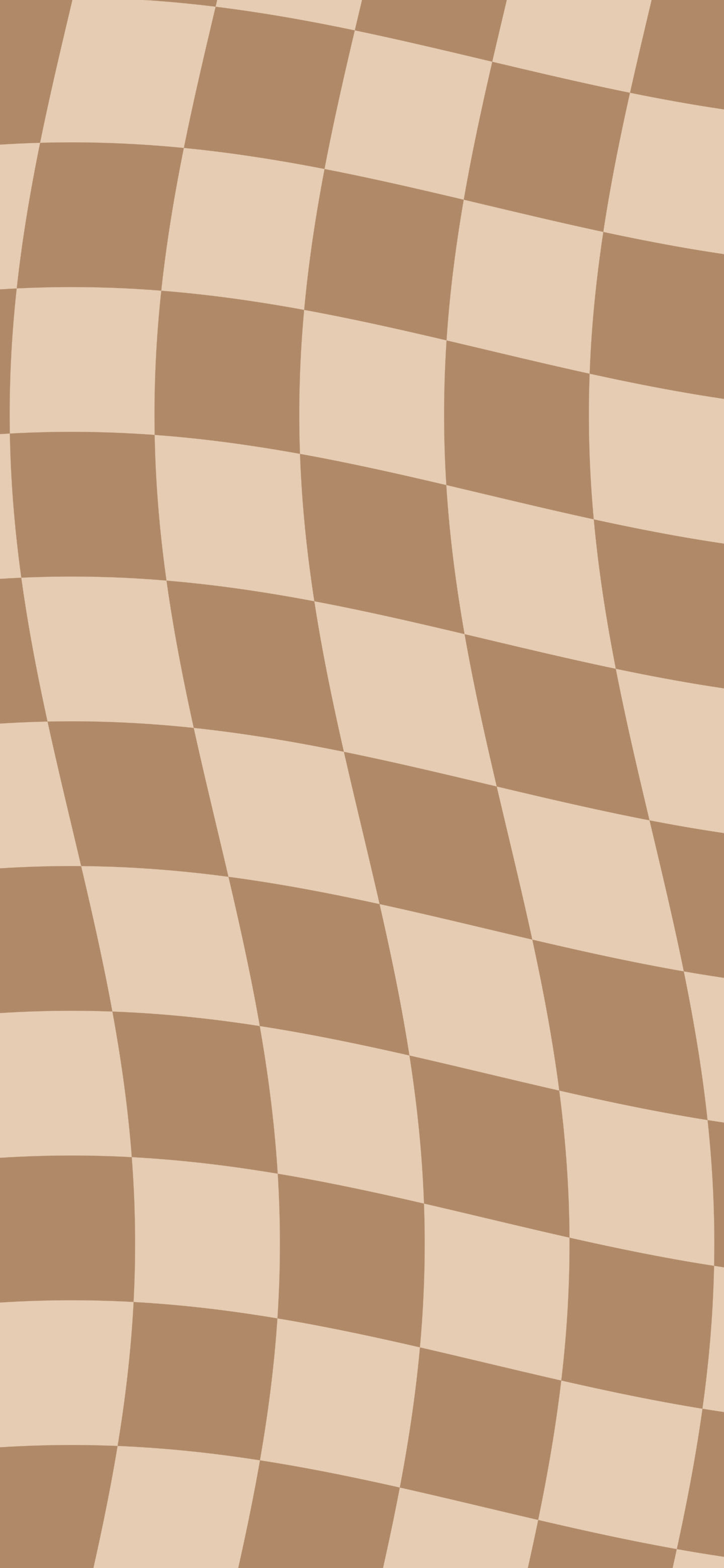 Mocha Wavy Checkered wallpaper for iPhone and Android