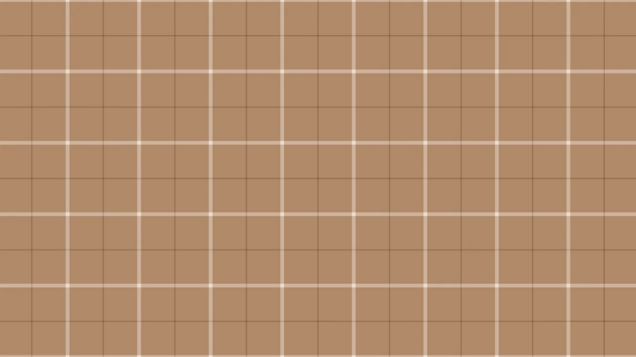 Mocha Windowpane Plaid desktop wallpaper in 4K