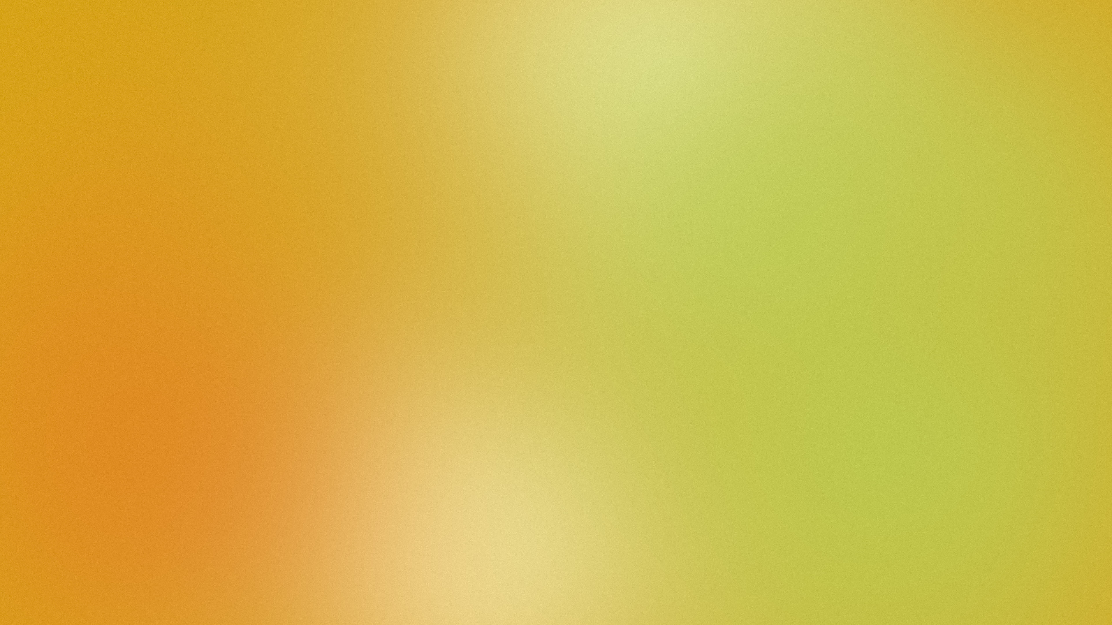 Mustard Dreamy Aura Gradient desktop wallpaper in 4K