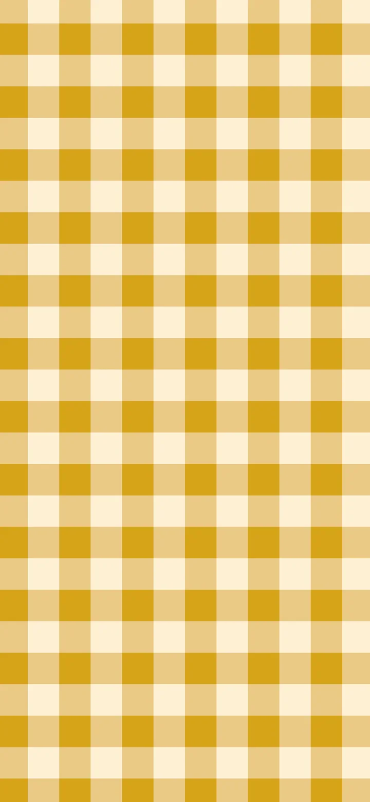 Mustard Gingham wallpaper for iPhone and Android