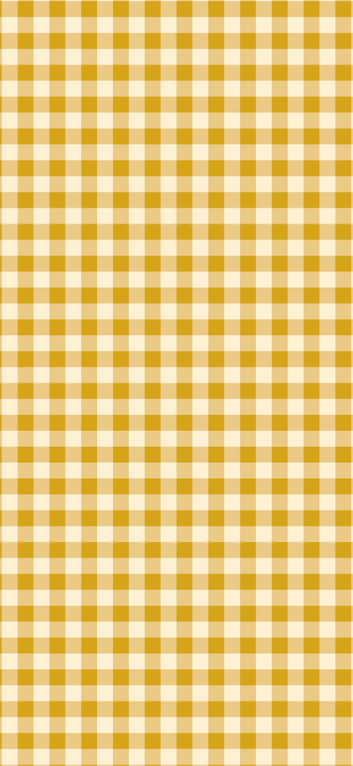 Mustard Mini Gingham wallpaper for iPhone and Android