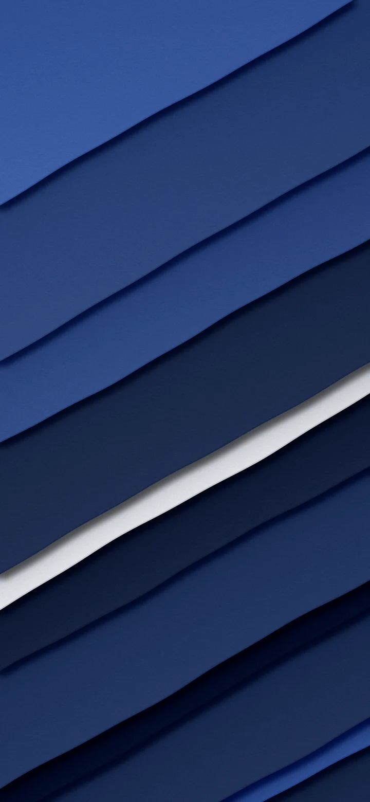 Navy 3D Paper Cut Stripes wallpaper for iPhone and Android